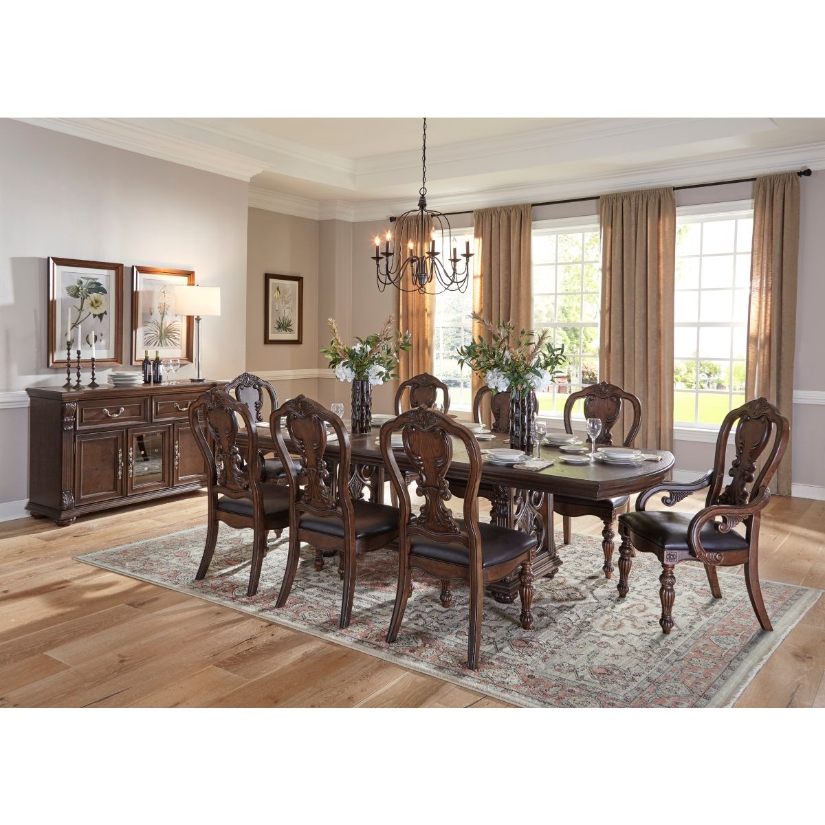 Bergen - Side Chair (Set of 2) - Brown