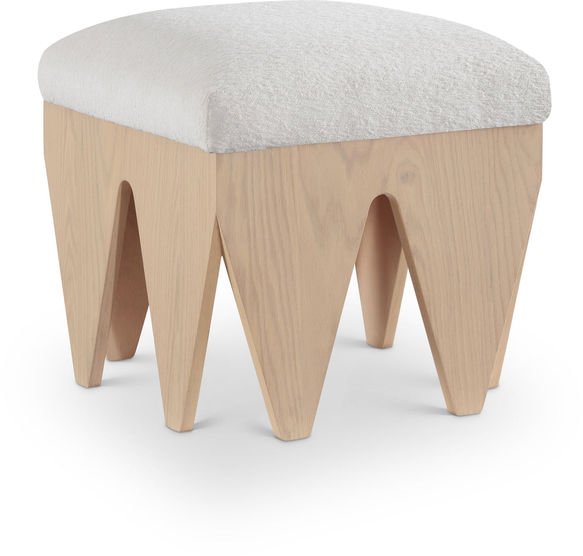 Altair - Fabric Bench - Light Brown Base