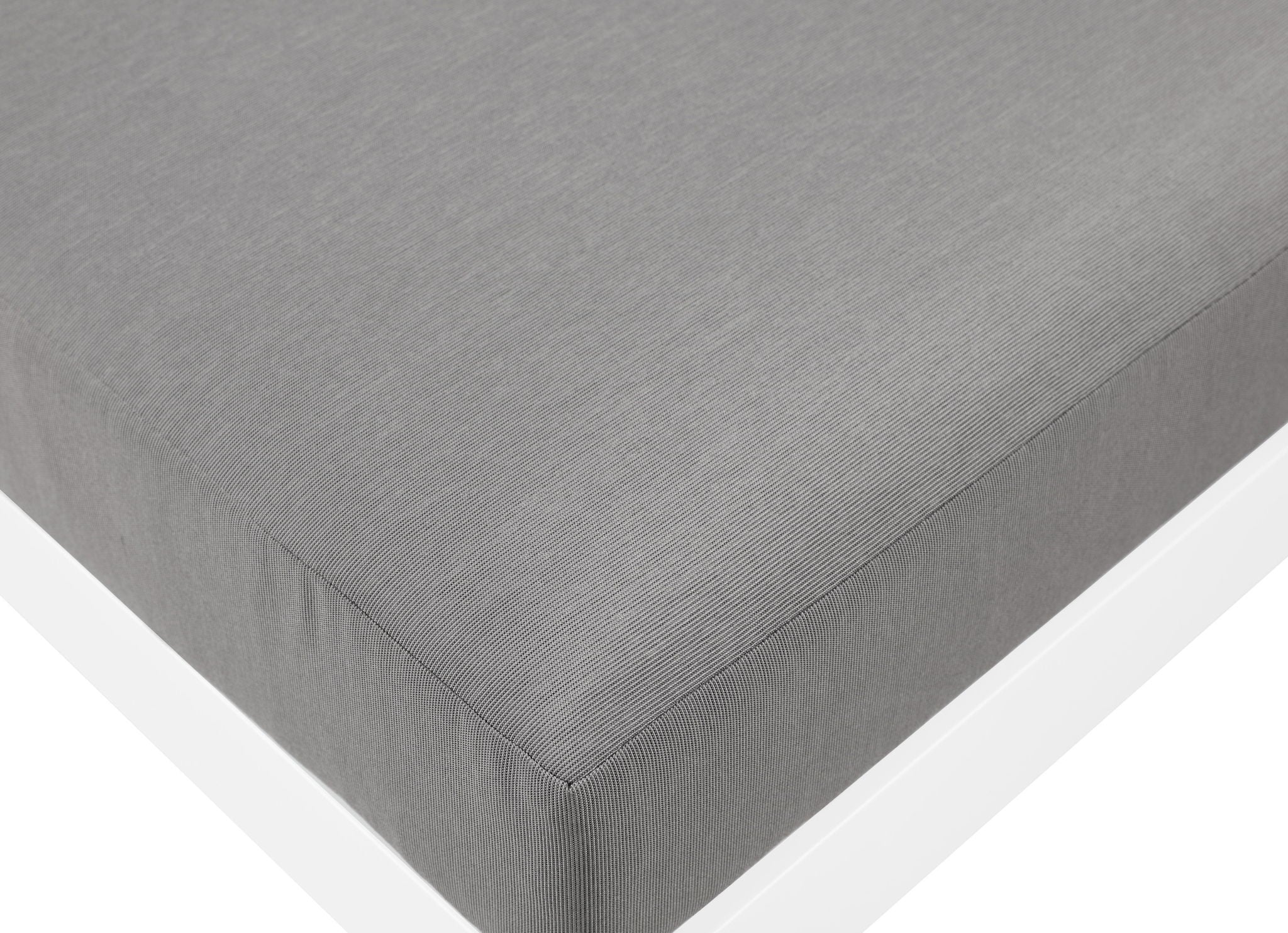 Nizuc - Outdoor Patio 6 Seat Modular Sofa With White Frame