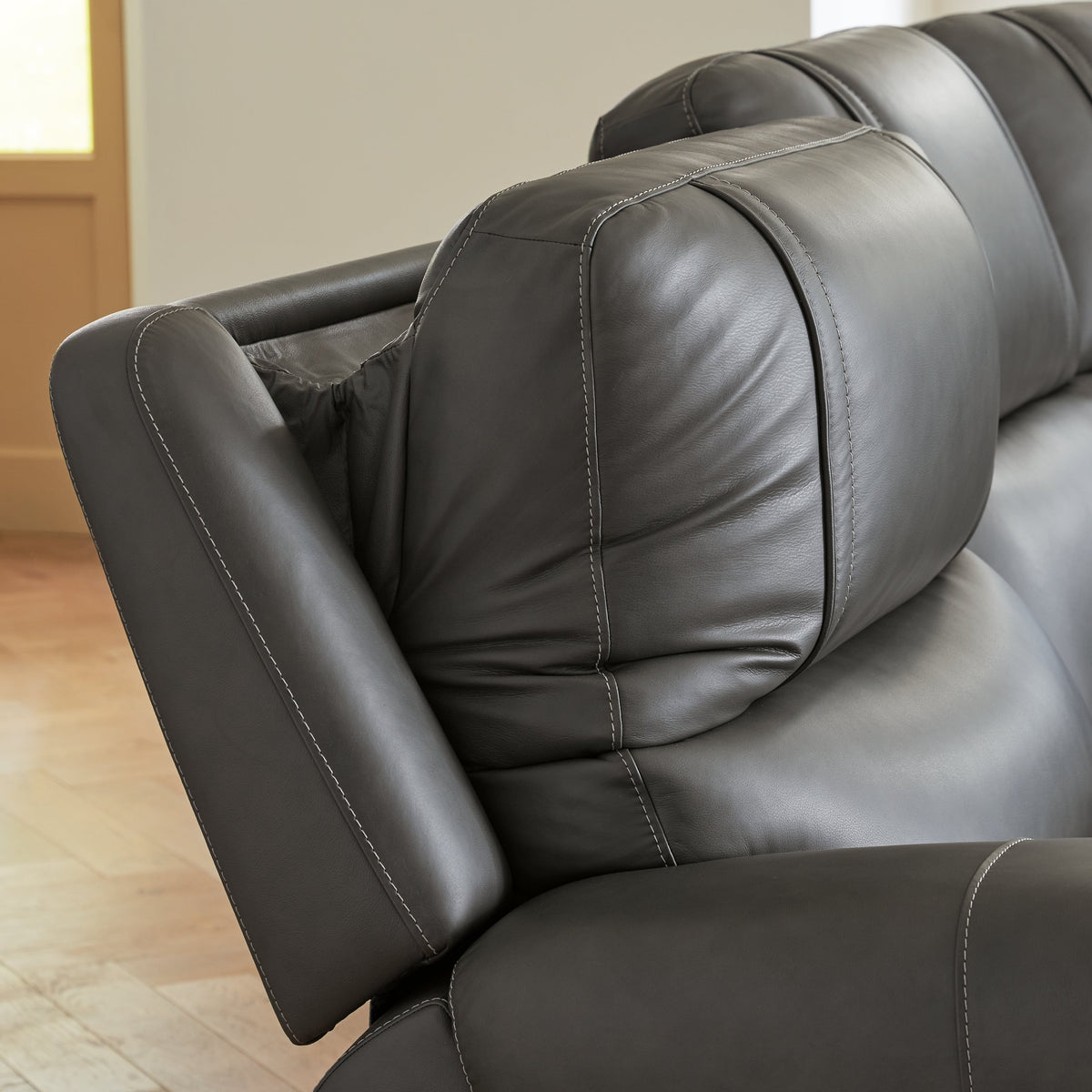 5Z - Pittson Anchor 3-Piece Power Sectional Reclining Sofa