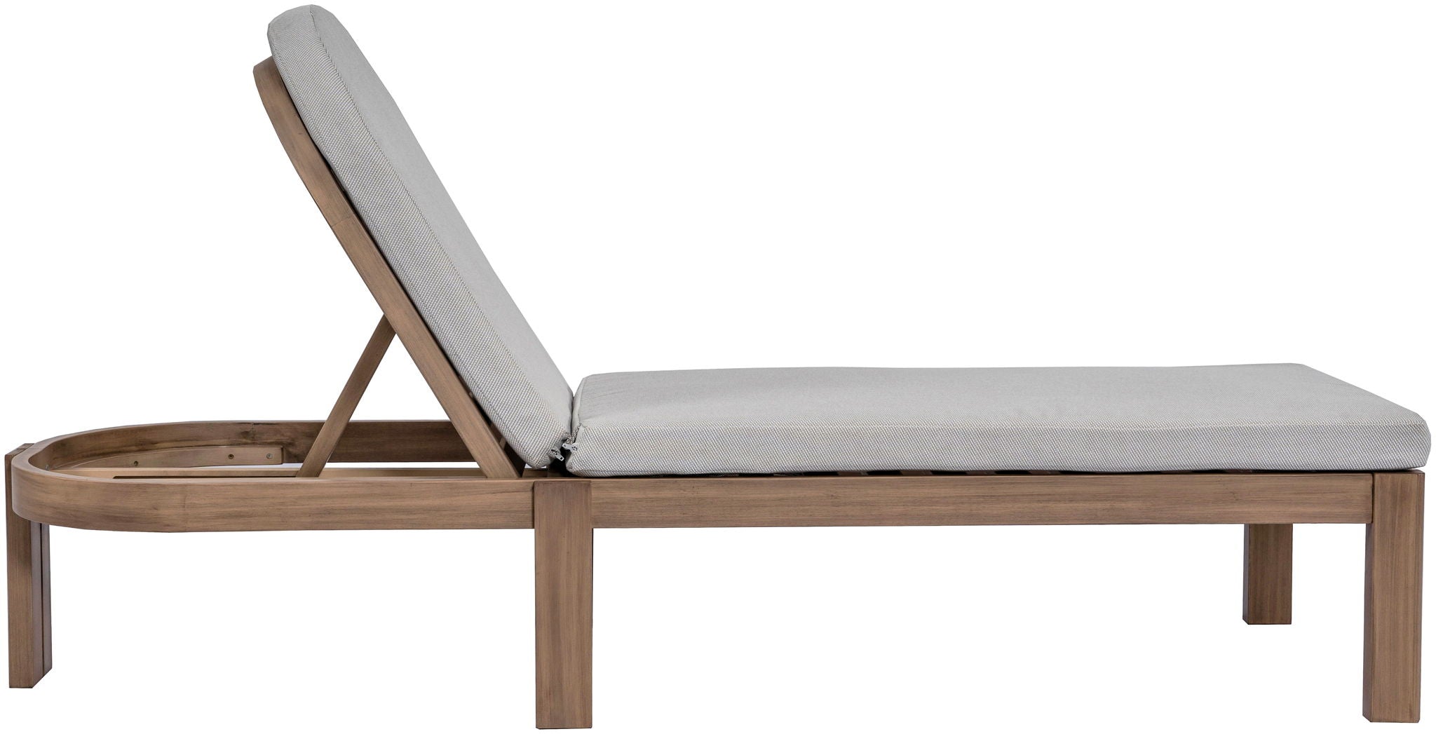 Newport - Water Resistant Fabric Upholstered Outdoor Patio Lounge Chair