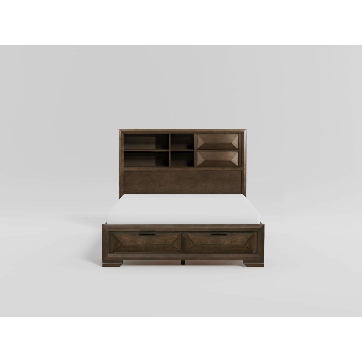Chesky - Platform Bed With Storage Footboard