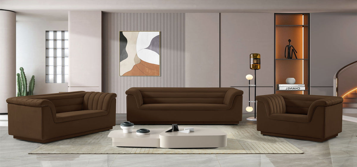 Cascade - Velvet Sofa