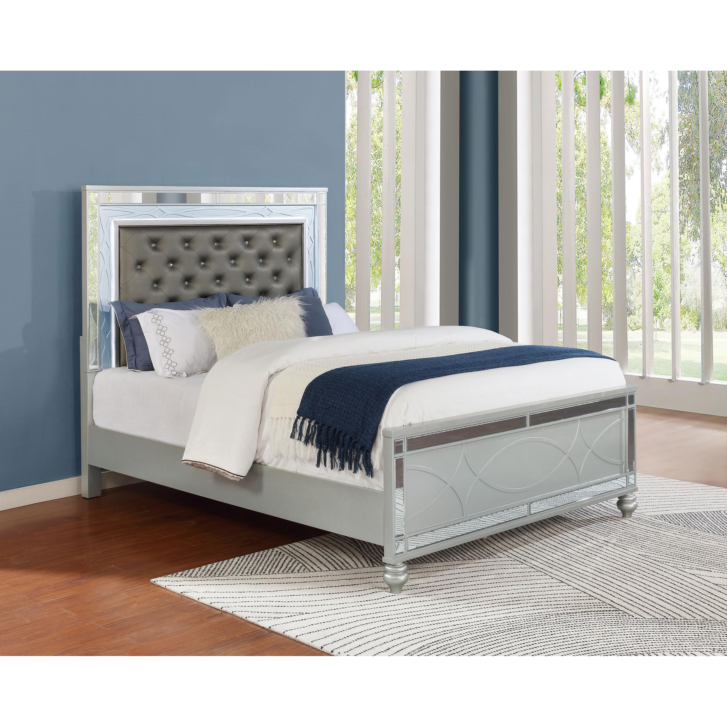 Diamond Modern Furniture COA Gunnison Queen Upholstered Panel Bed 223211Q IMAGE 4