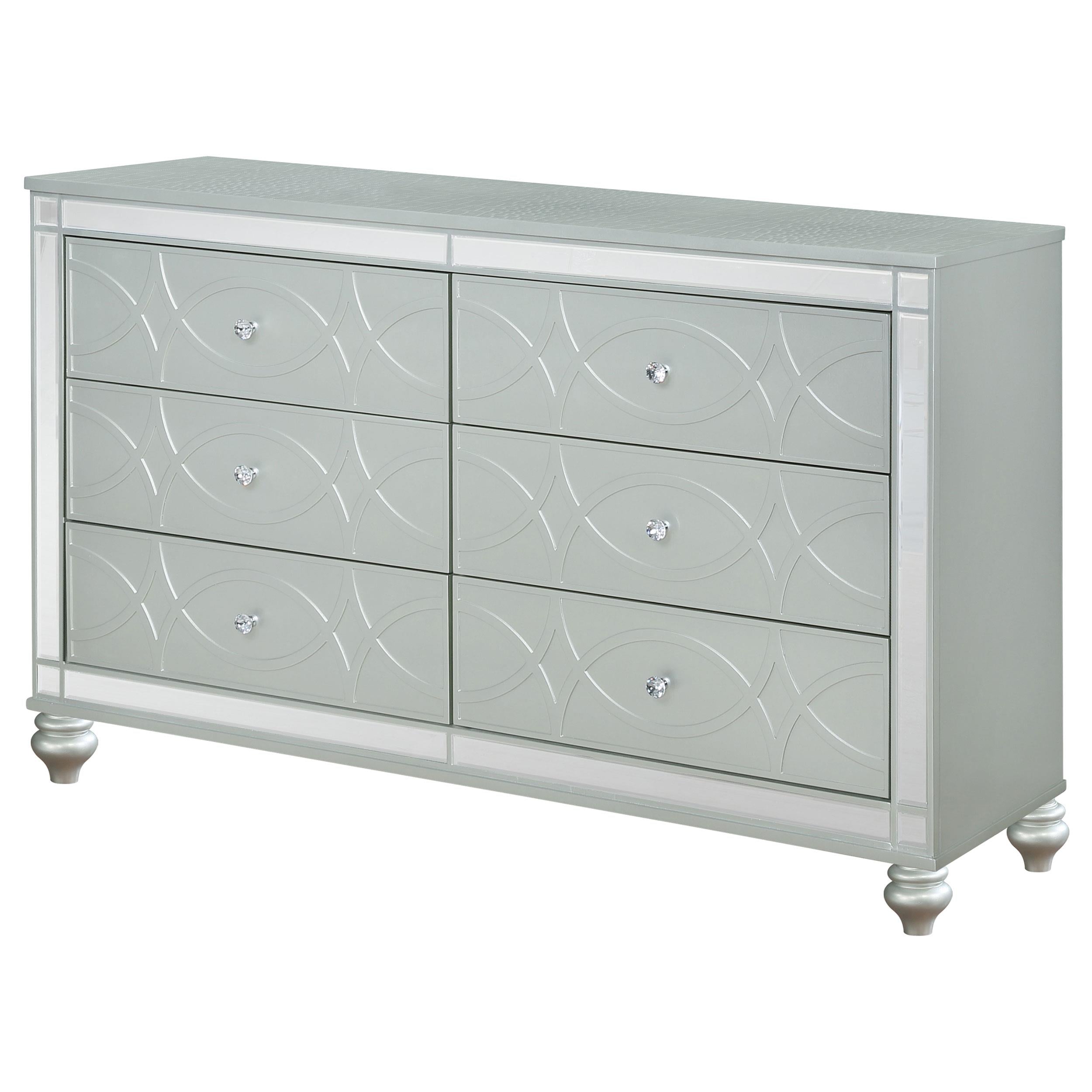 Diamond Modern Furniture COA Gunnison 6-Drawer Dresser 223213 IMAGE 3