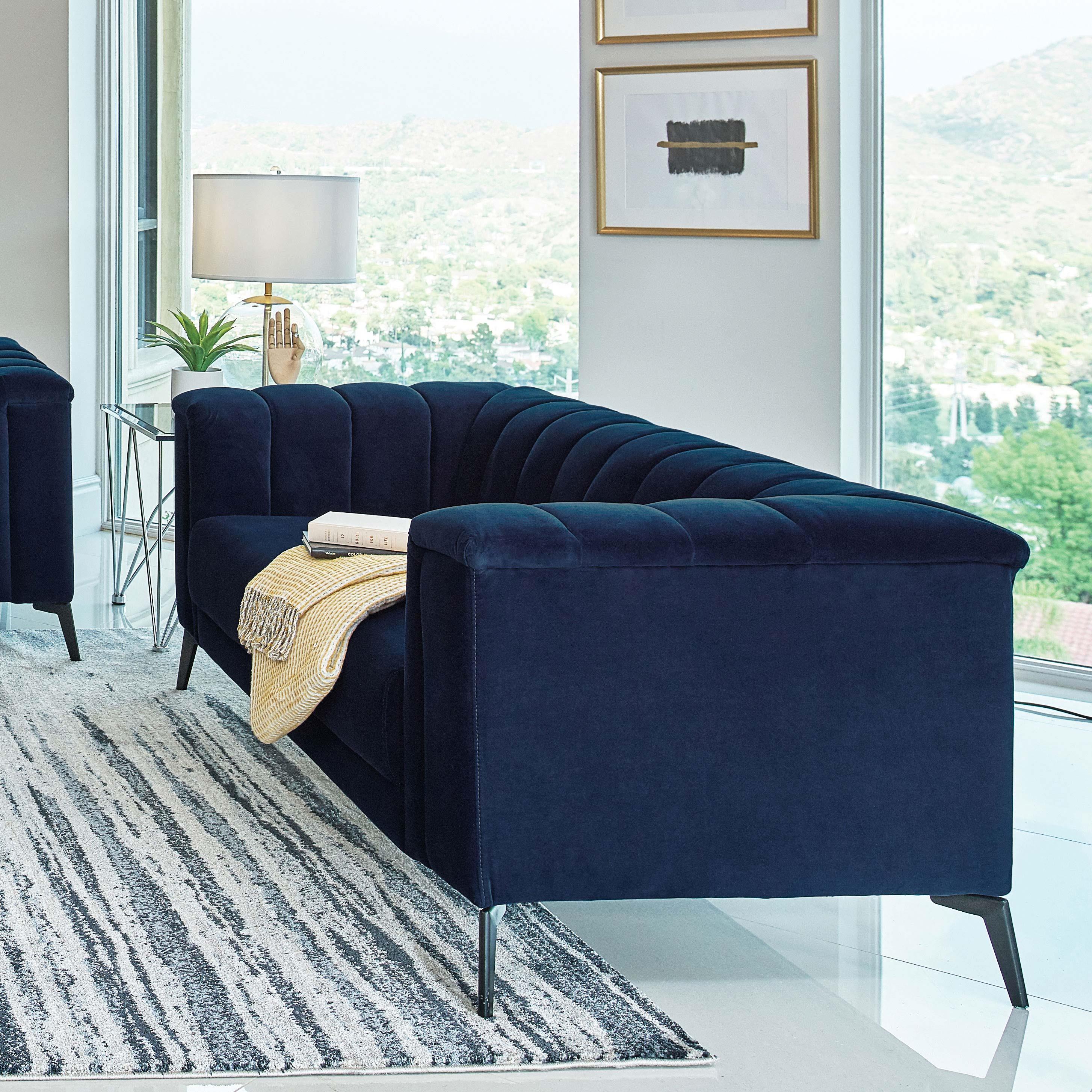 Diamond Modern Furniture COA Chalet Stationary Fabric Loveseat 509212 IMAGE 8