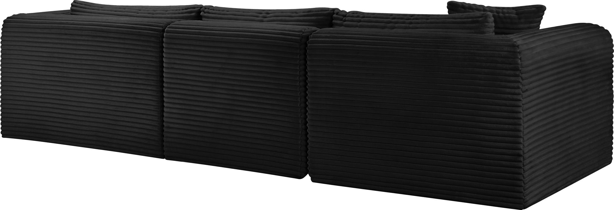 Shaggy - 3 Piece Modular Sectional