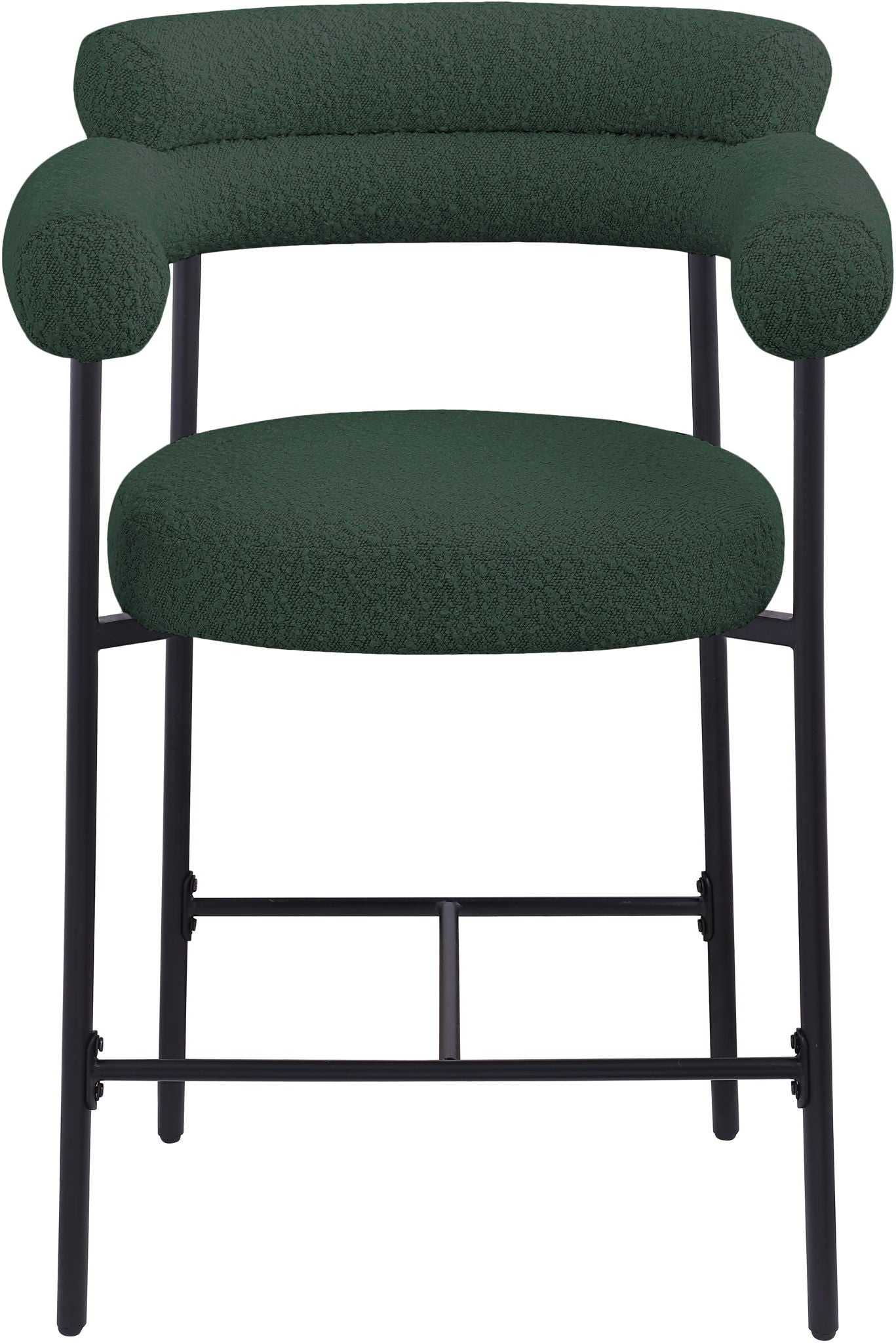 Blake - Counter Stool With Black Base (Set of 2)