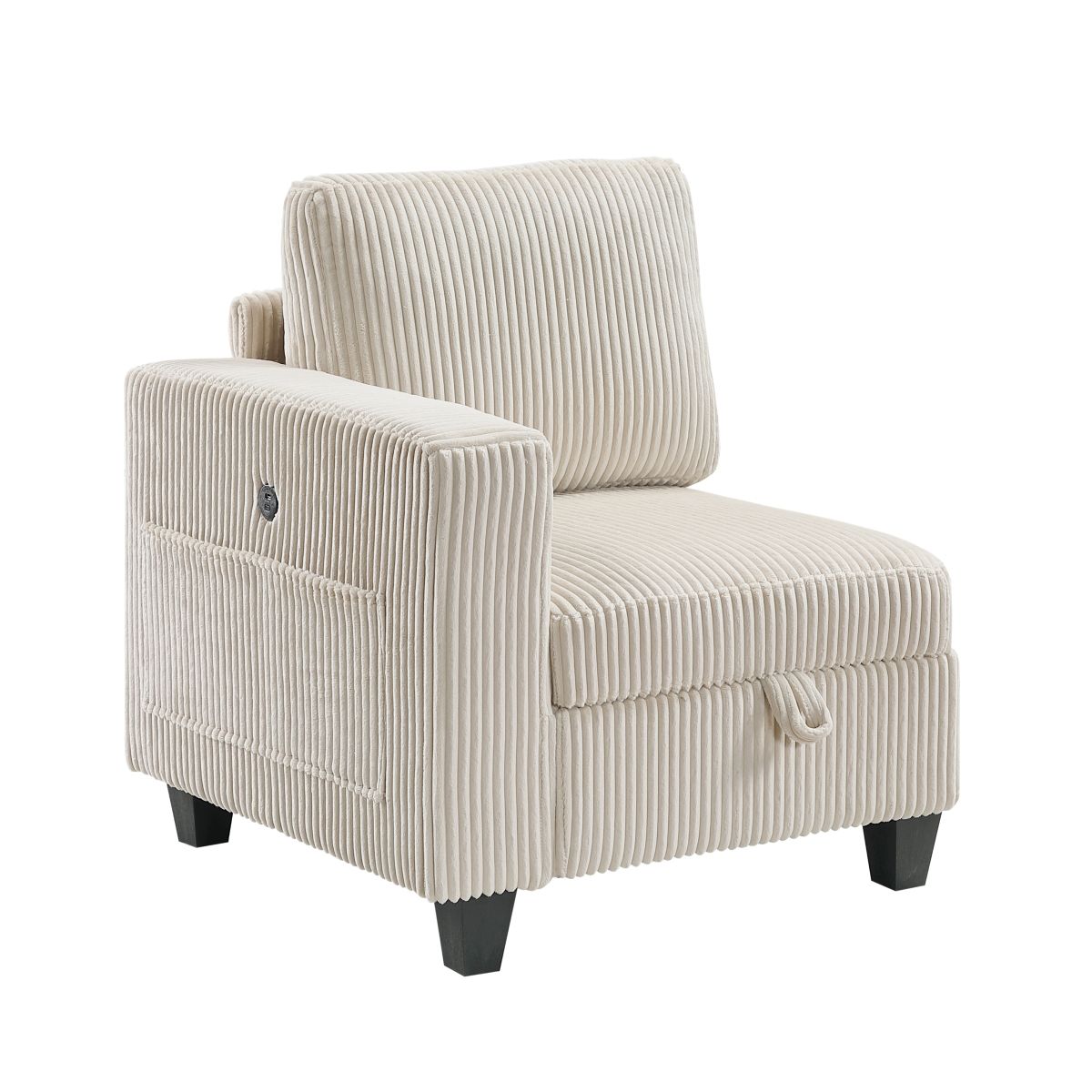 Walterboro - Sofa With Storage, Storage Pouches And Charging Ports