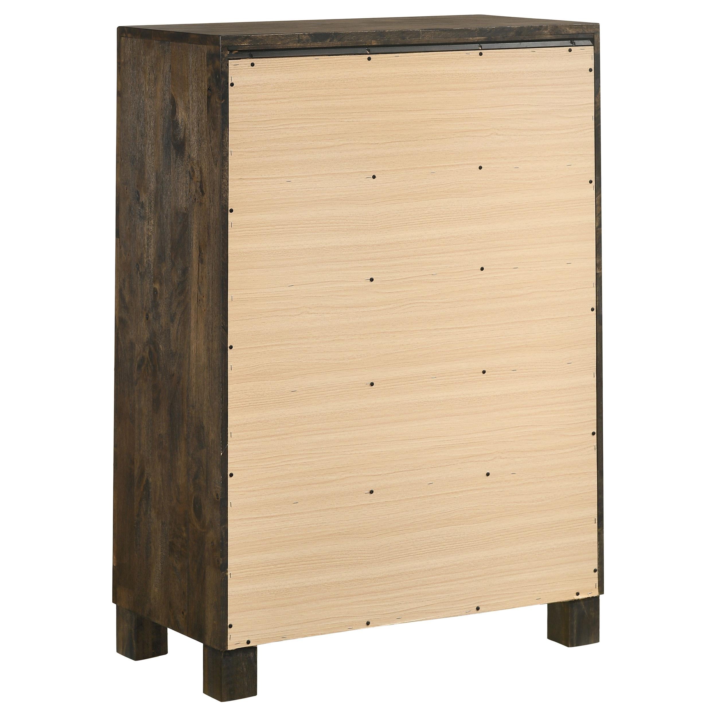Diamond Modern Furniture COA Woodmont 5-Drawer Chest 222635 IMAGE 5