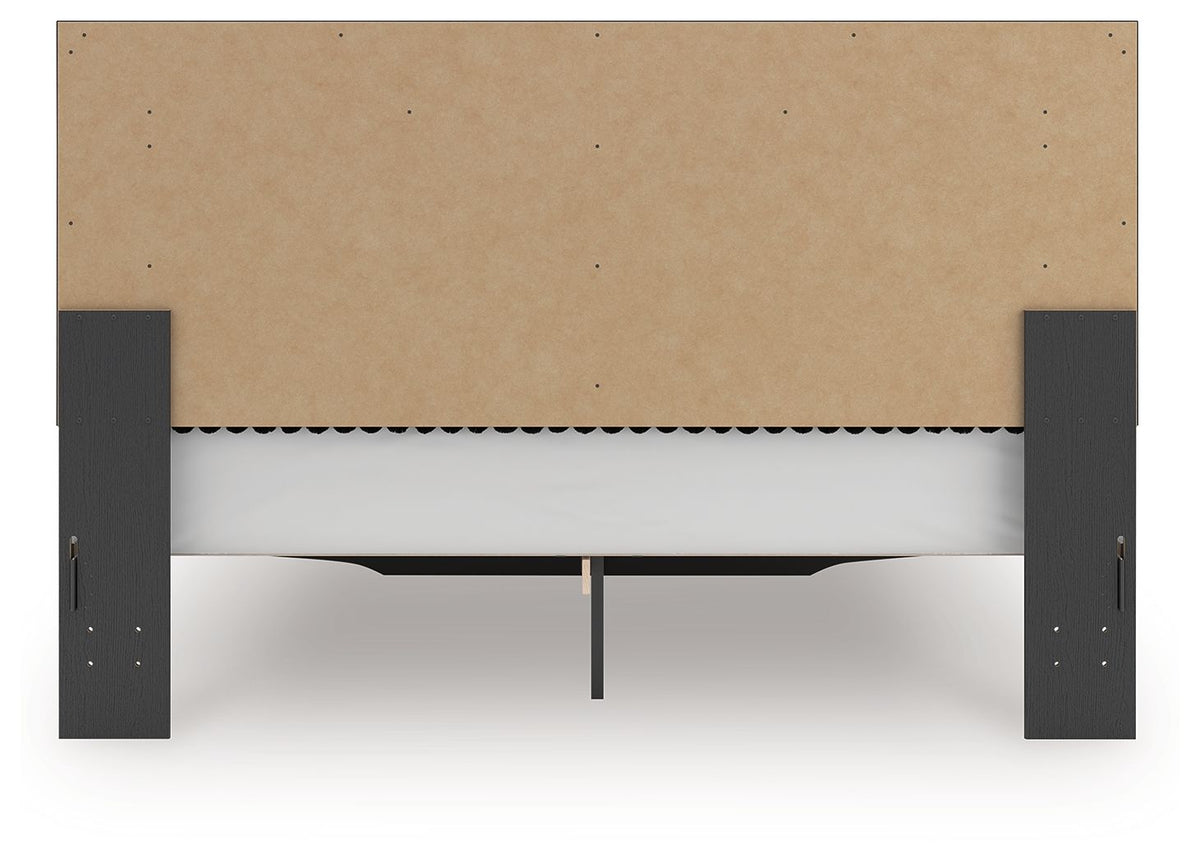 Zuraleus - Upholstered Panel Platform Storage Bed