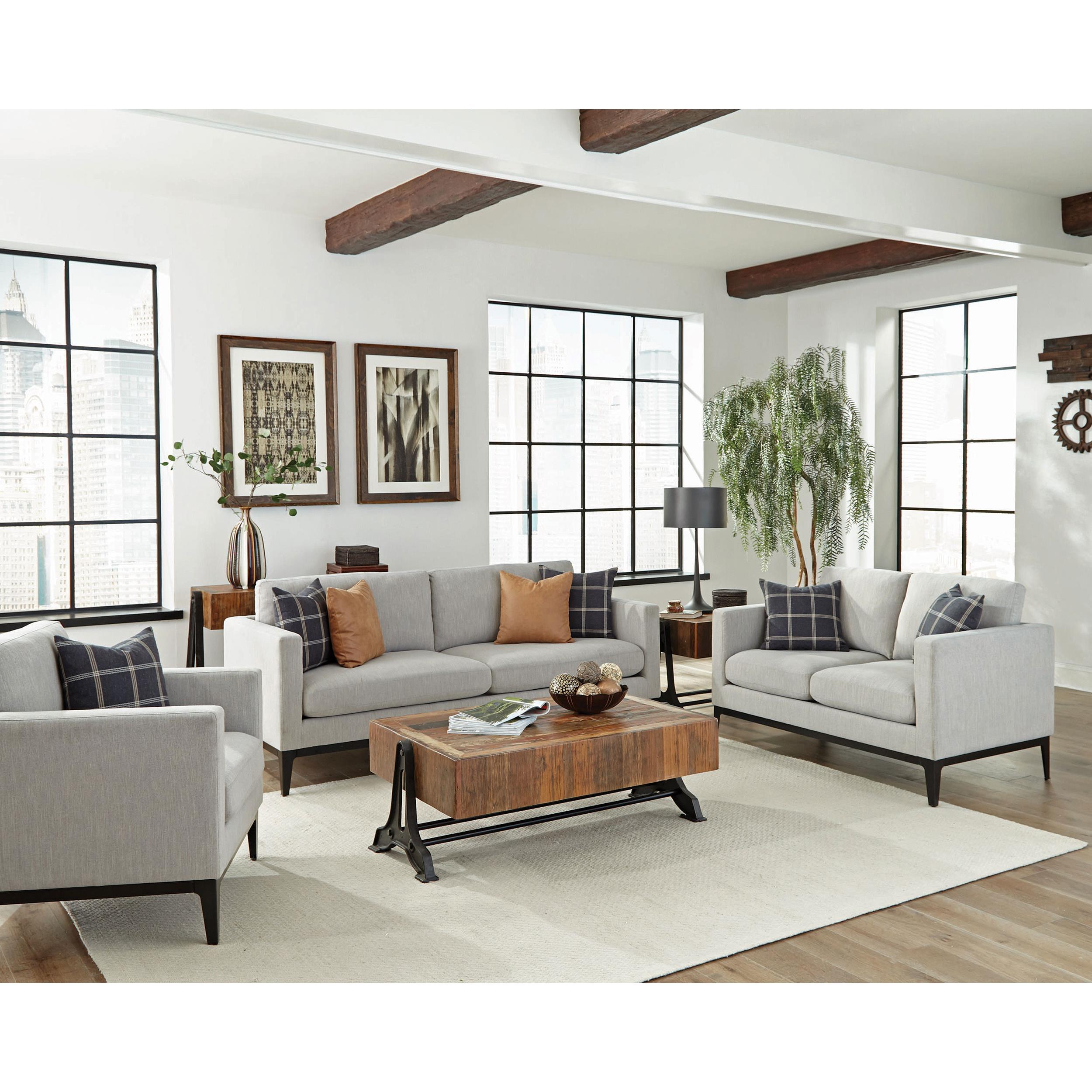 Diamond Modern Furniture COA Apperson Stationary Fabric Loveseat 508682 IMAGE 10