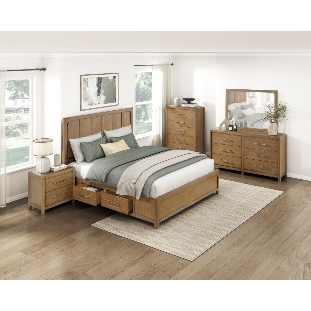 Charlotte - Chest - Light Brown