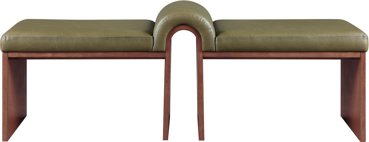Delphine - Bench - Walnut Base
