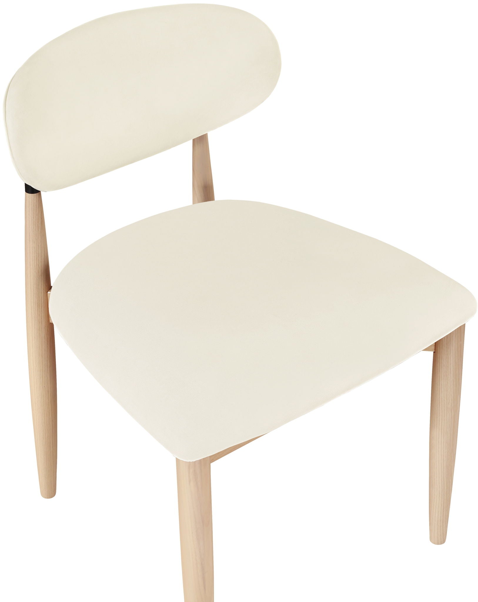 Riccio - Side Chair (Set of 2) - Natural Frame