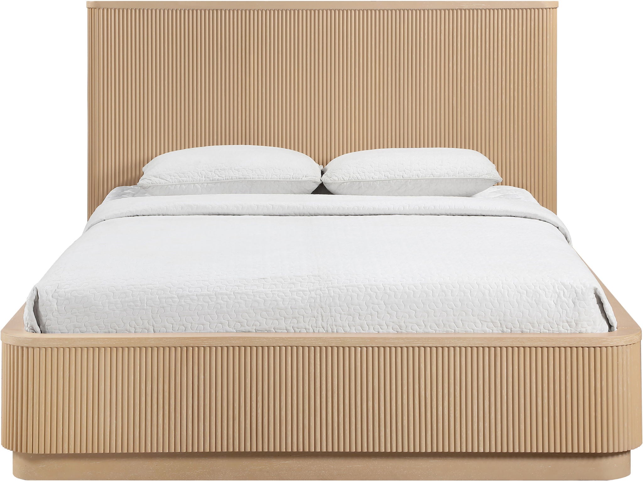 Astrid - Solid Wood And Oak Veneer Bed (3 Boxes)