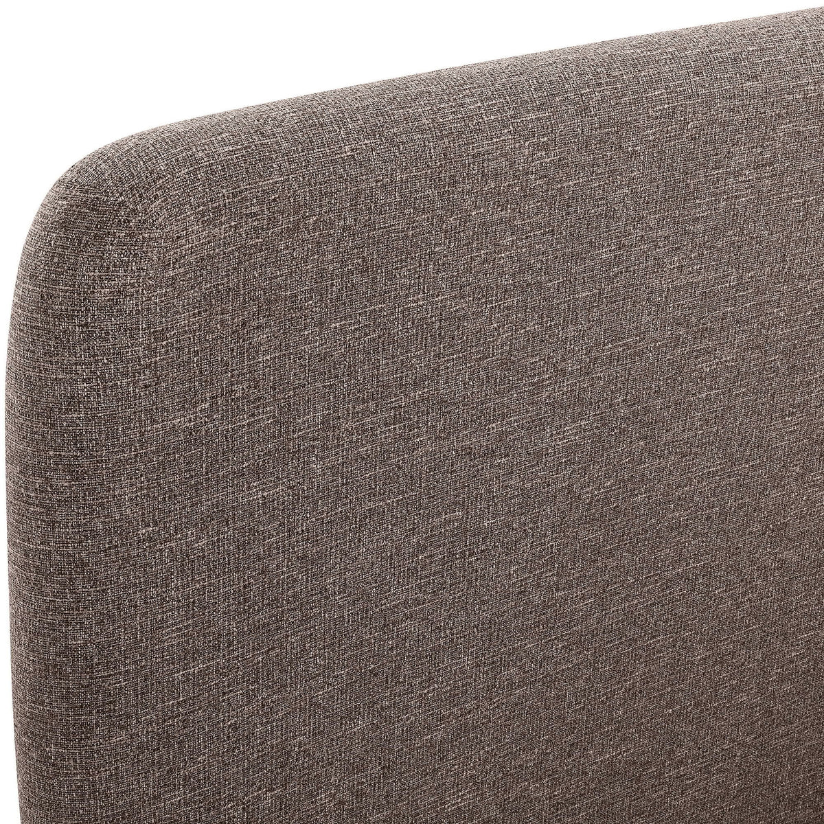 Fira - Linen Textured Fabric Upholstered Bed