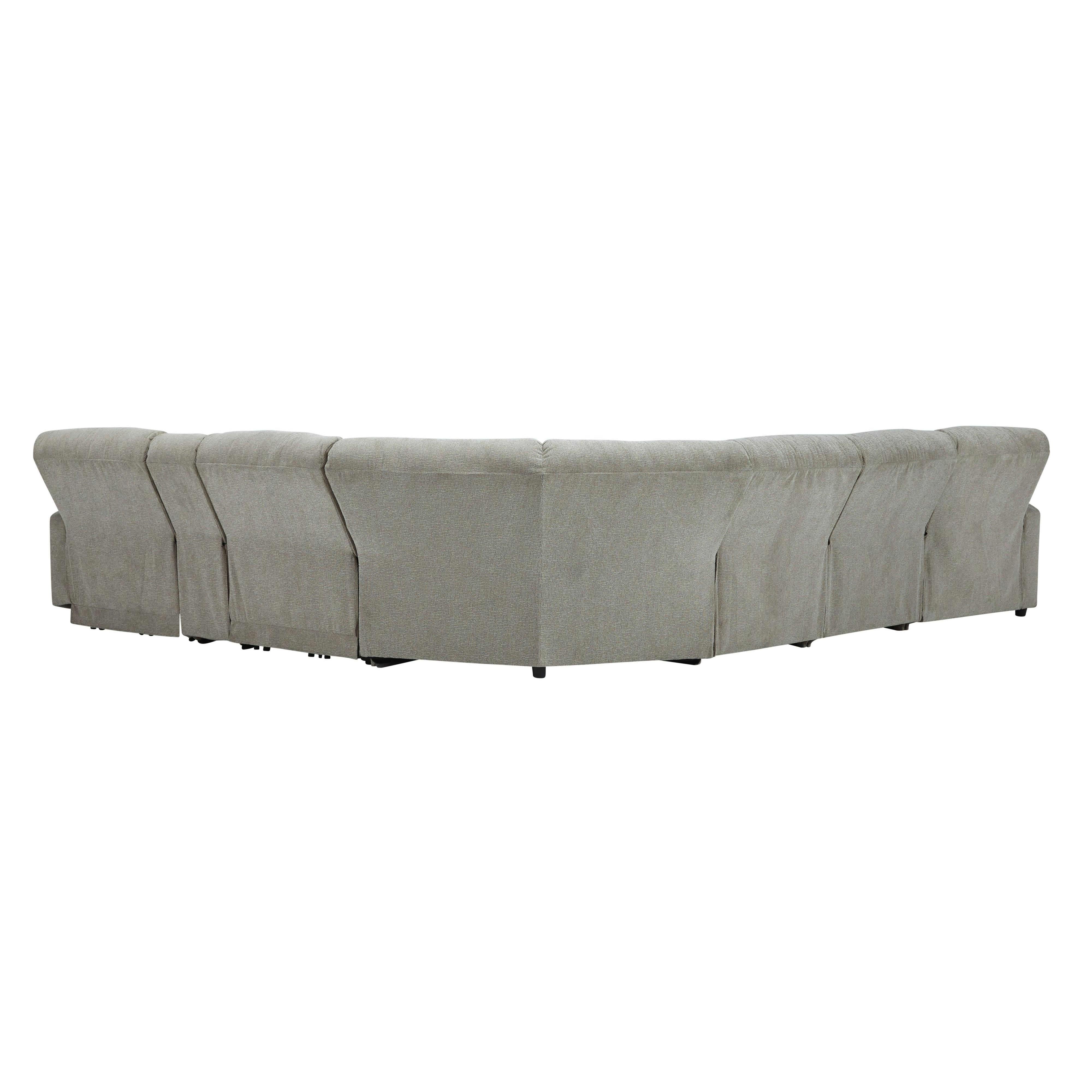 Signature Design by Ashley Colleyville Power Reclining Fabric 7 pc Sectional 5440579/5440546/5440546/5440577/5440531/5440557/5440562 IMAGE 2