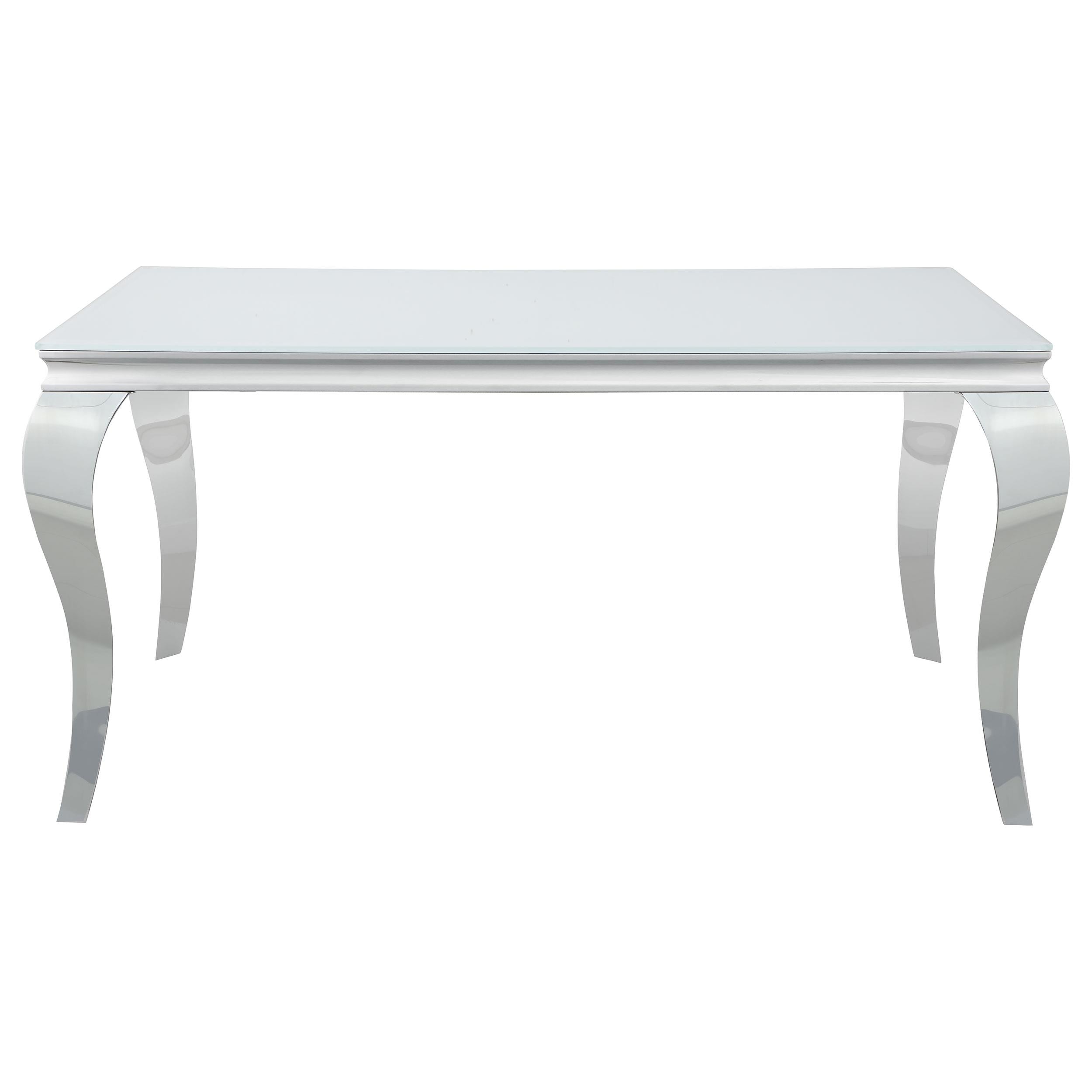 Coaster Furniture Dining Table with Glass Top 115091 IMAGE 3