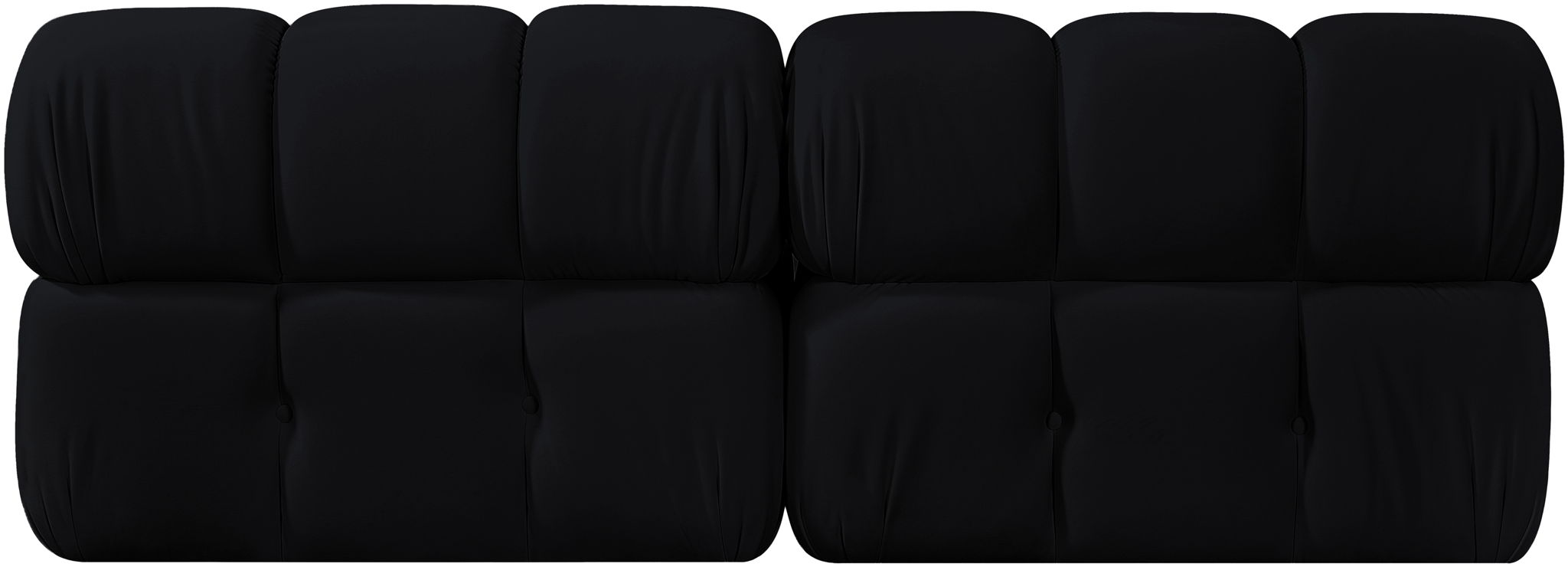 Orin - Velvet Performance Fabric Upholstered 2 Piece Modular Sofa