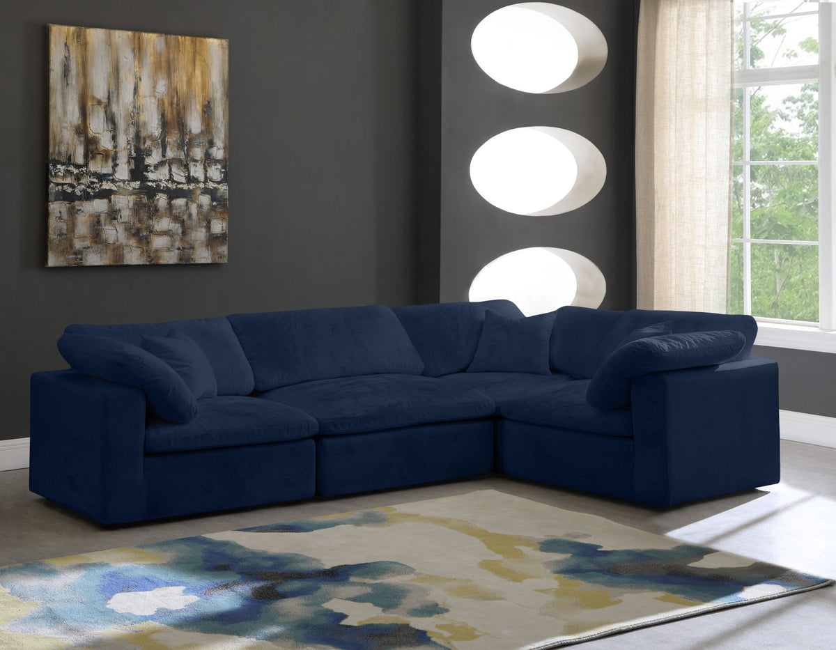 Cozy - 4 Piece Modular Corner Sectional