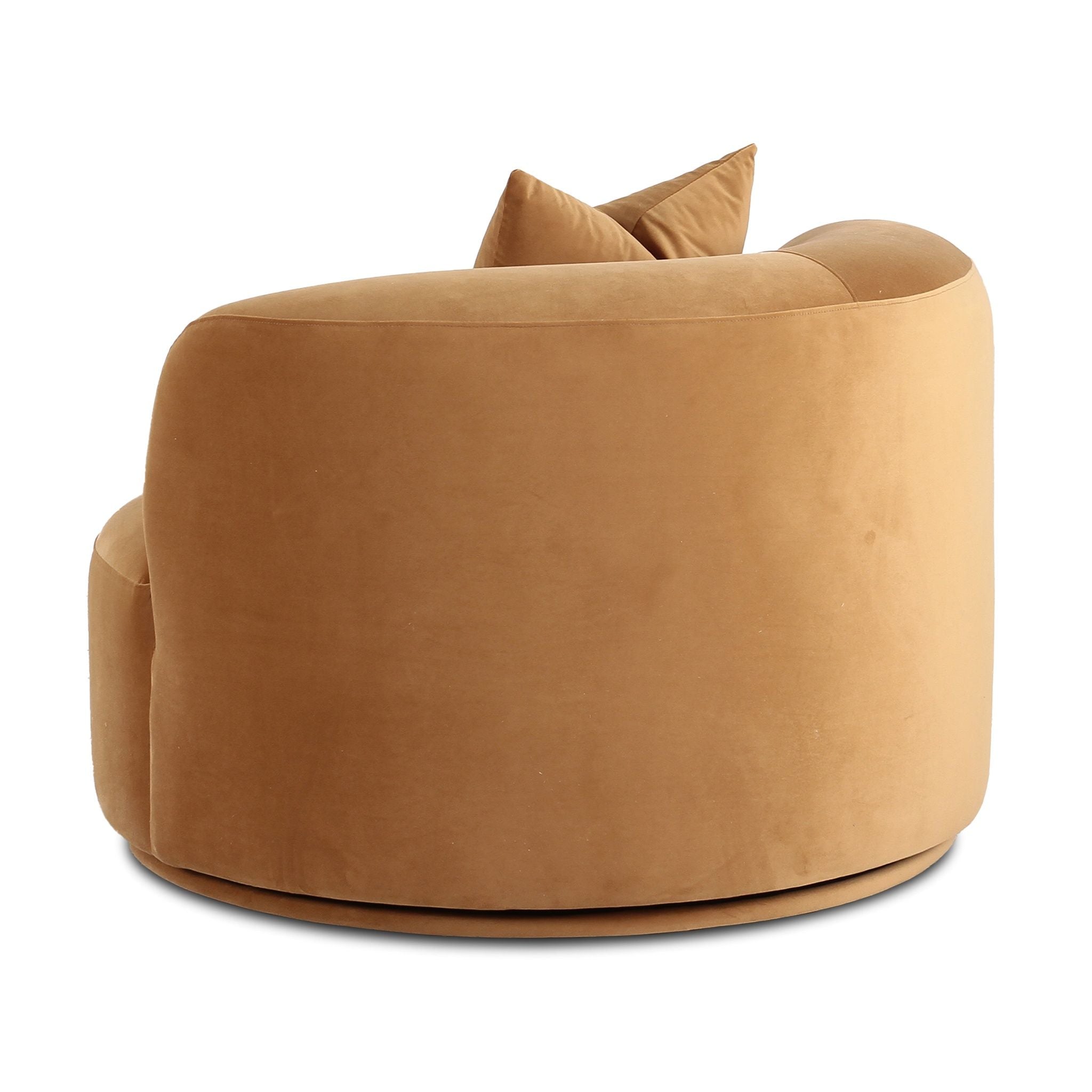 Fickle - Velvet Swivel Chair