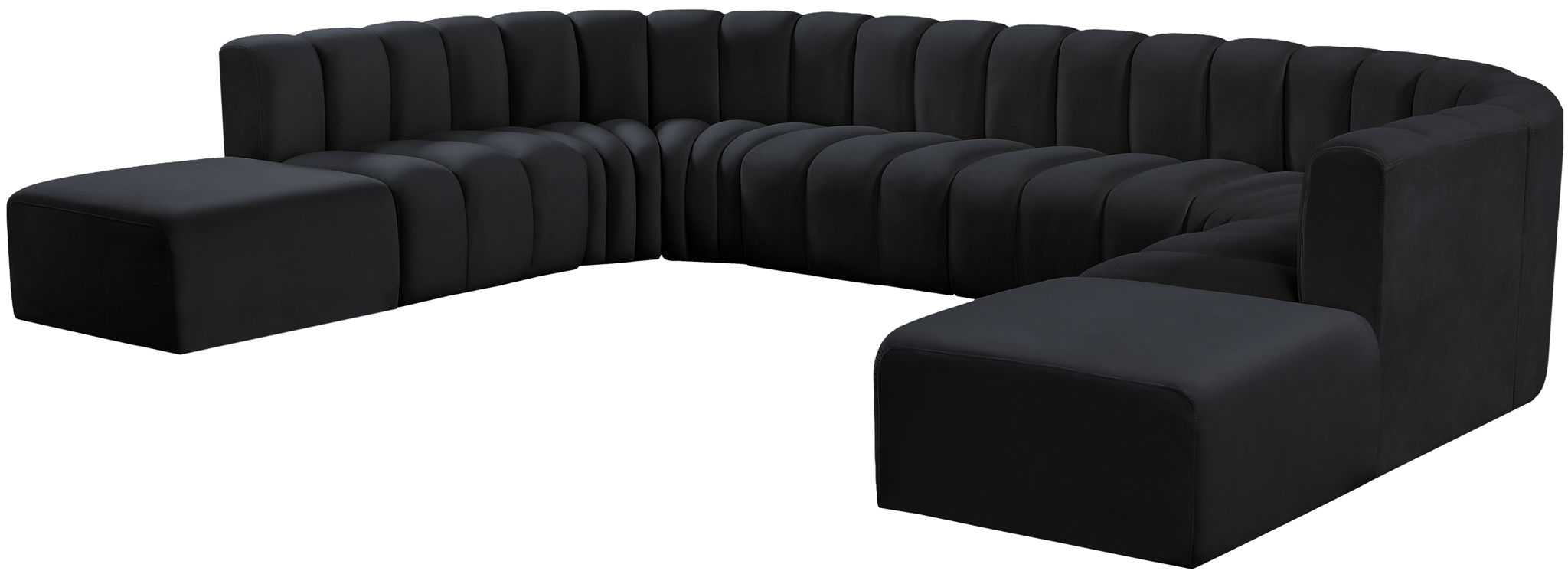 Arc - Velvet Modular Sectional