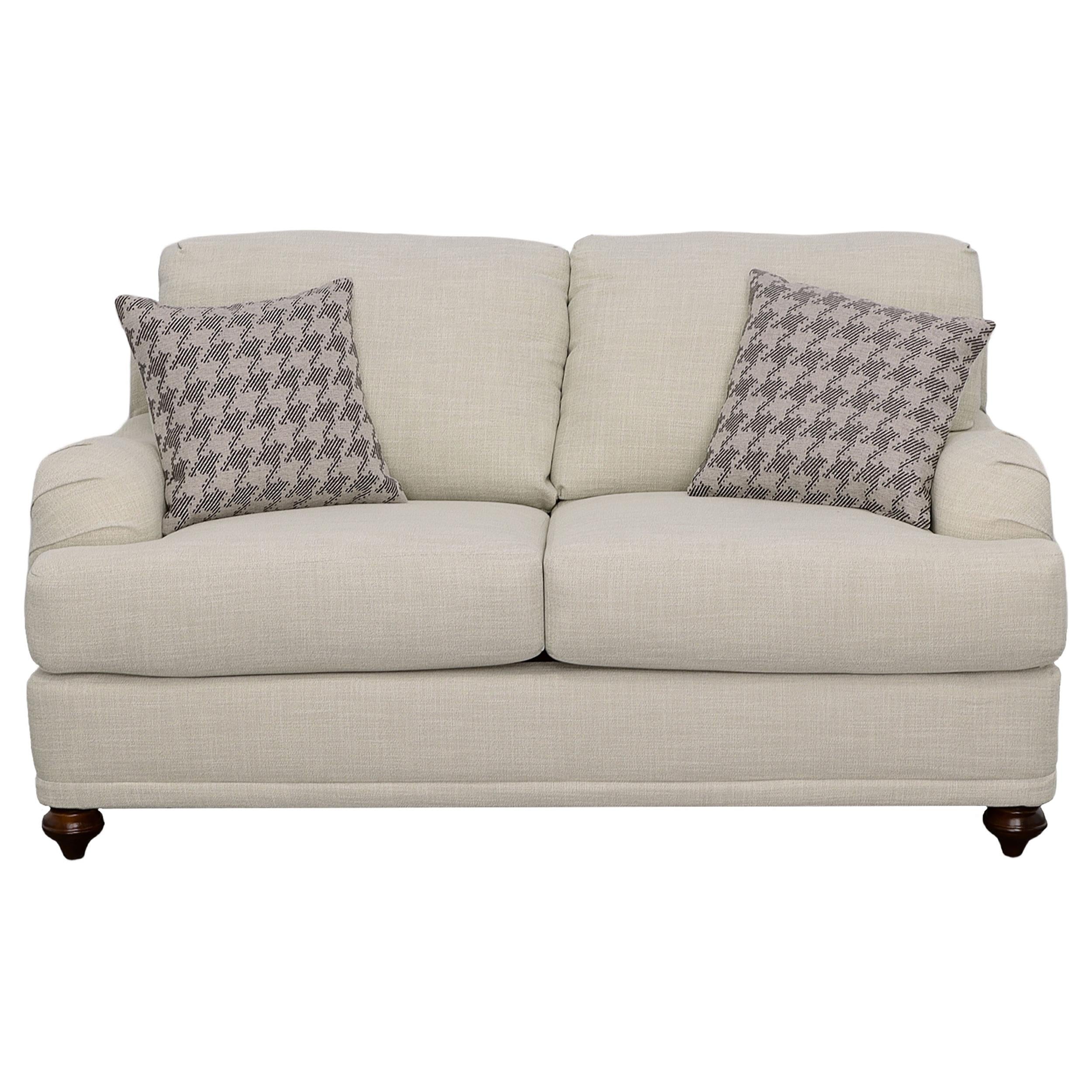 Diamond Modern Furniture COA Glen Stationary Fabric Loveseat 511095 IMAGE 3