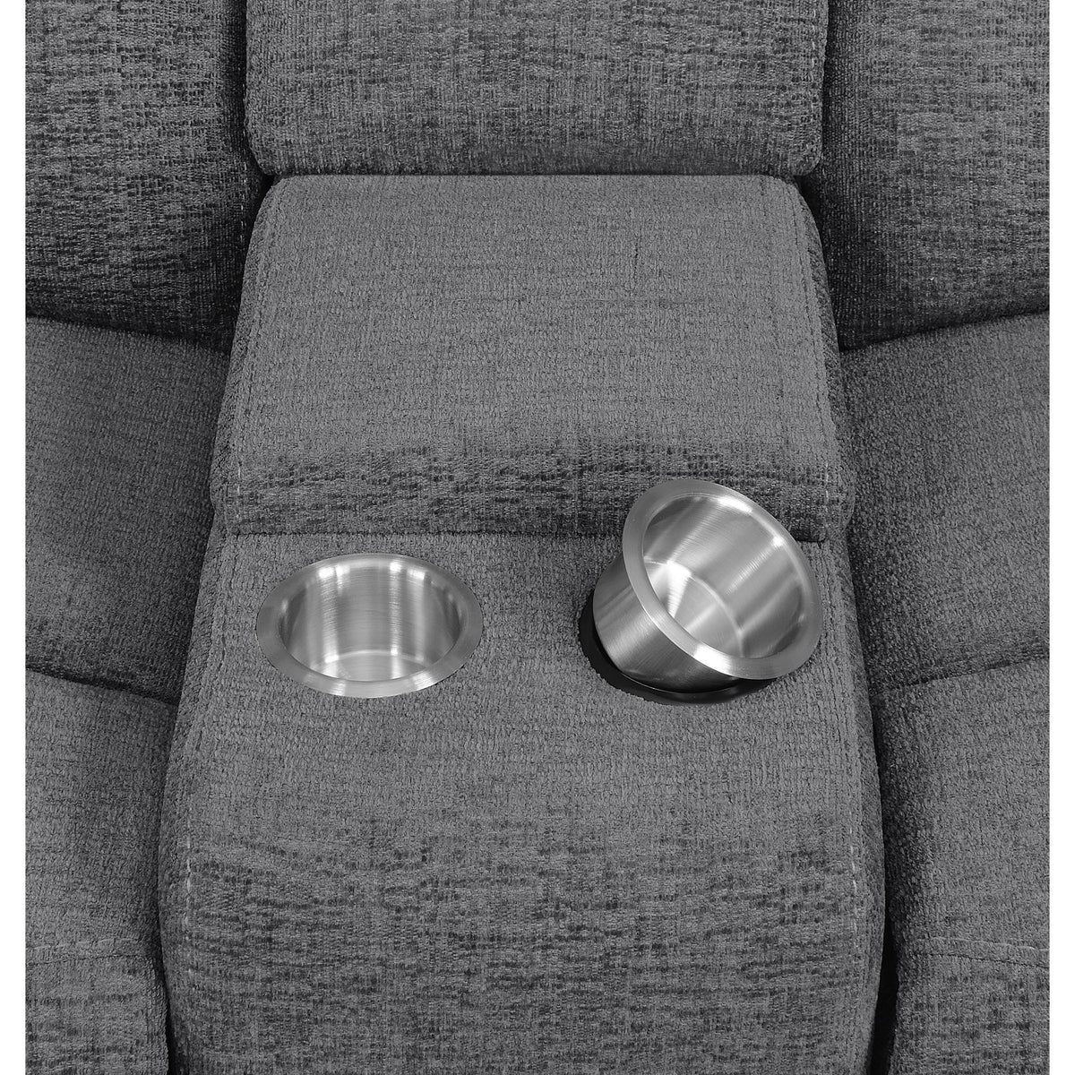 Bahrain Reclining Fabric 6 pc Sectional 609540LR/609540CON/609540AR/609540WDG/609540AR/609540RR