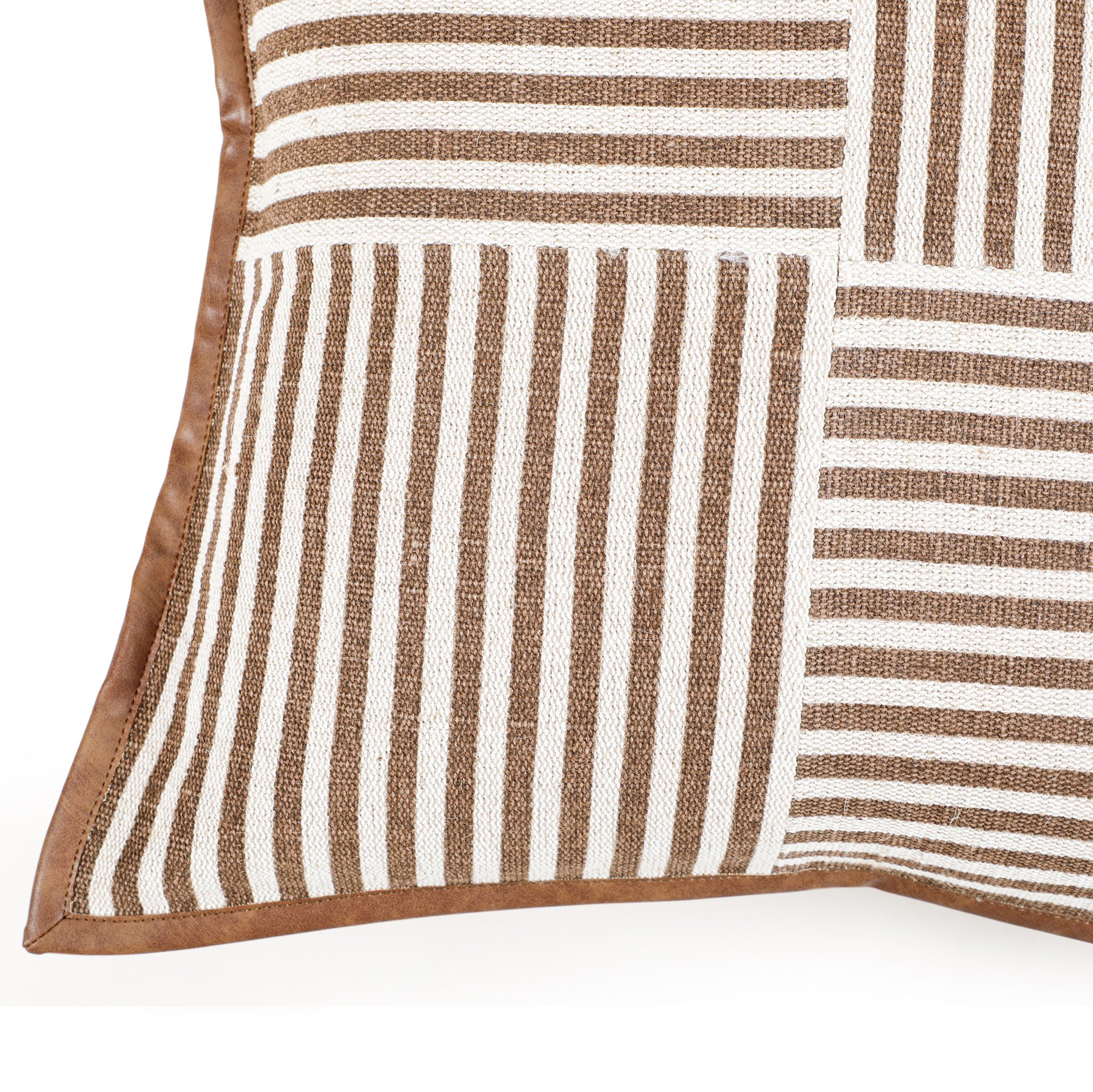Kora - Cotton Jute Throw Pillow