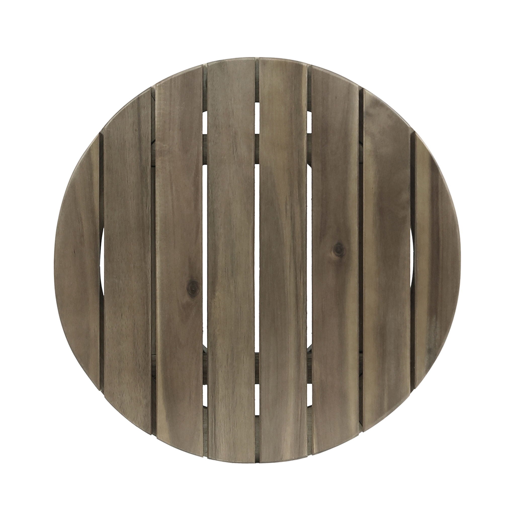 Outdoor Acacia Wood Side Table With Weather Resistance
