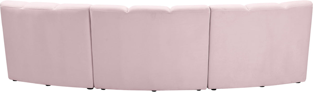Infinity - 3 Piece Velvet Modular Sectional
