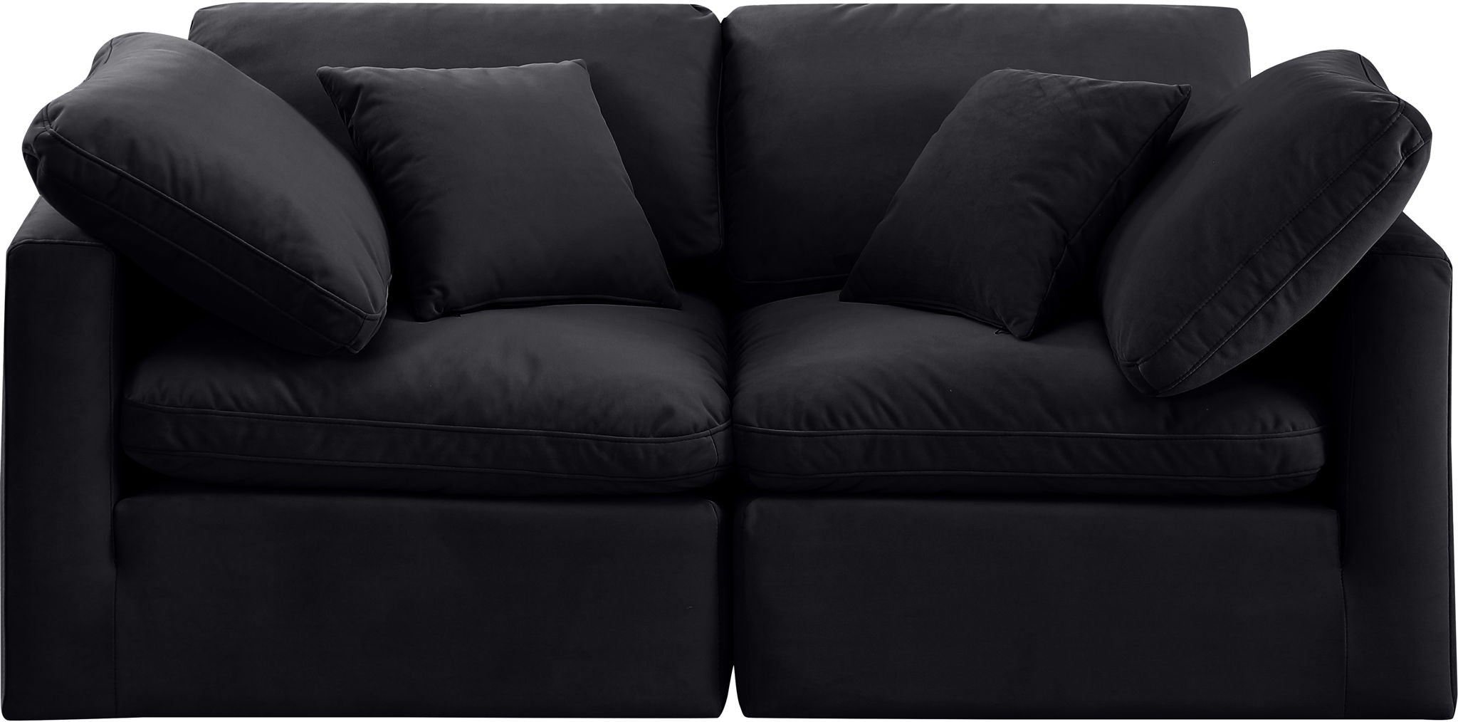 Indulge - Velvet 2 Seat Modular Sofa