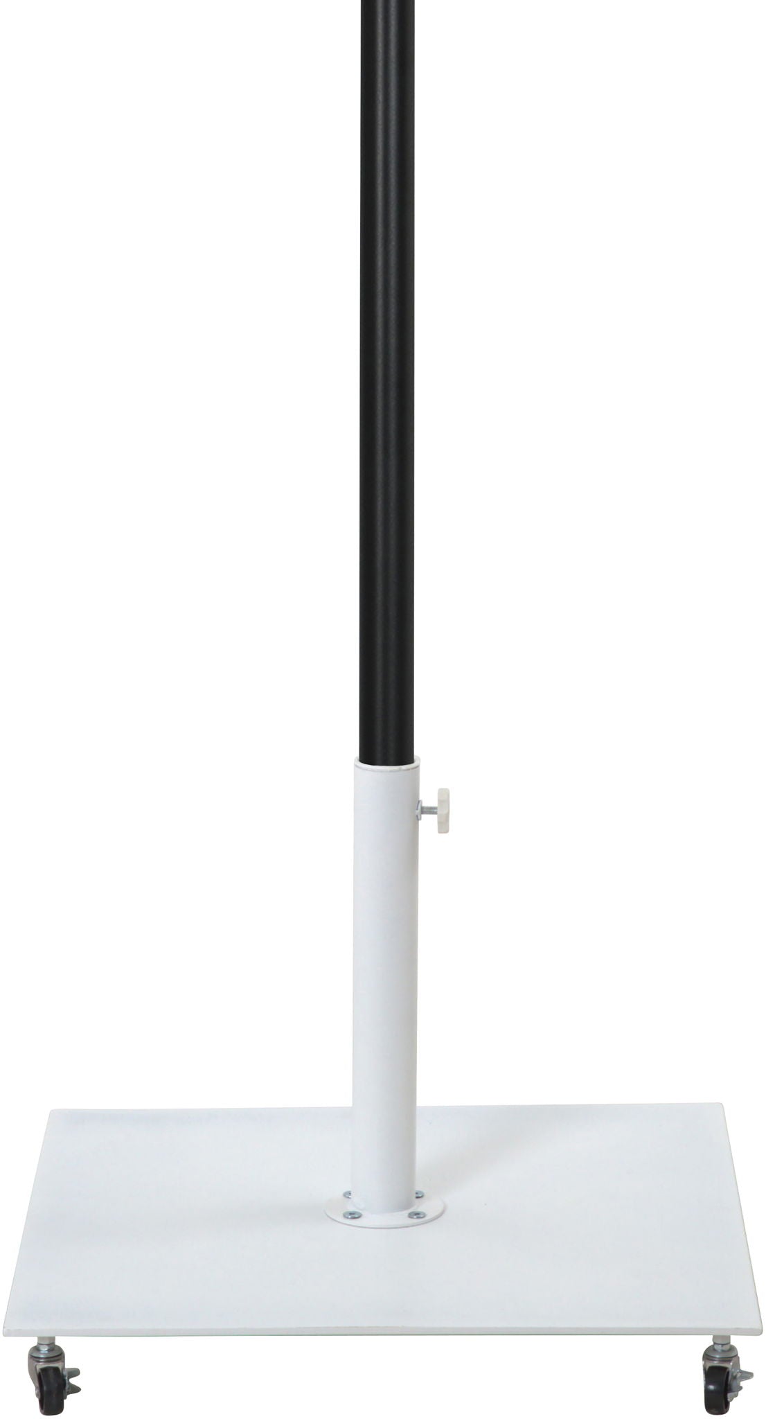 Fiji - Aluminum Patio Umbrella With Square White And Black Base