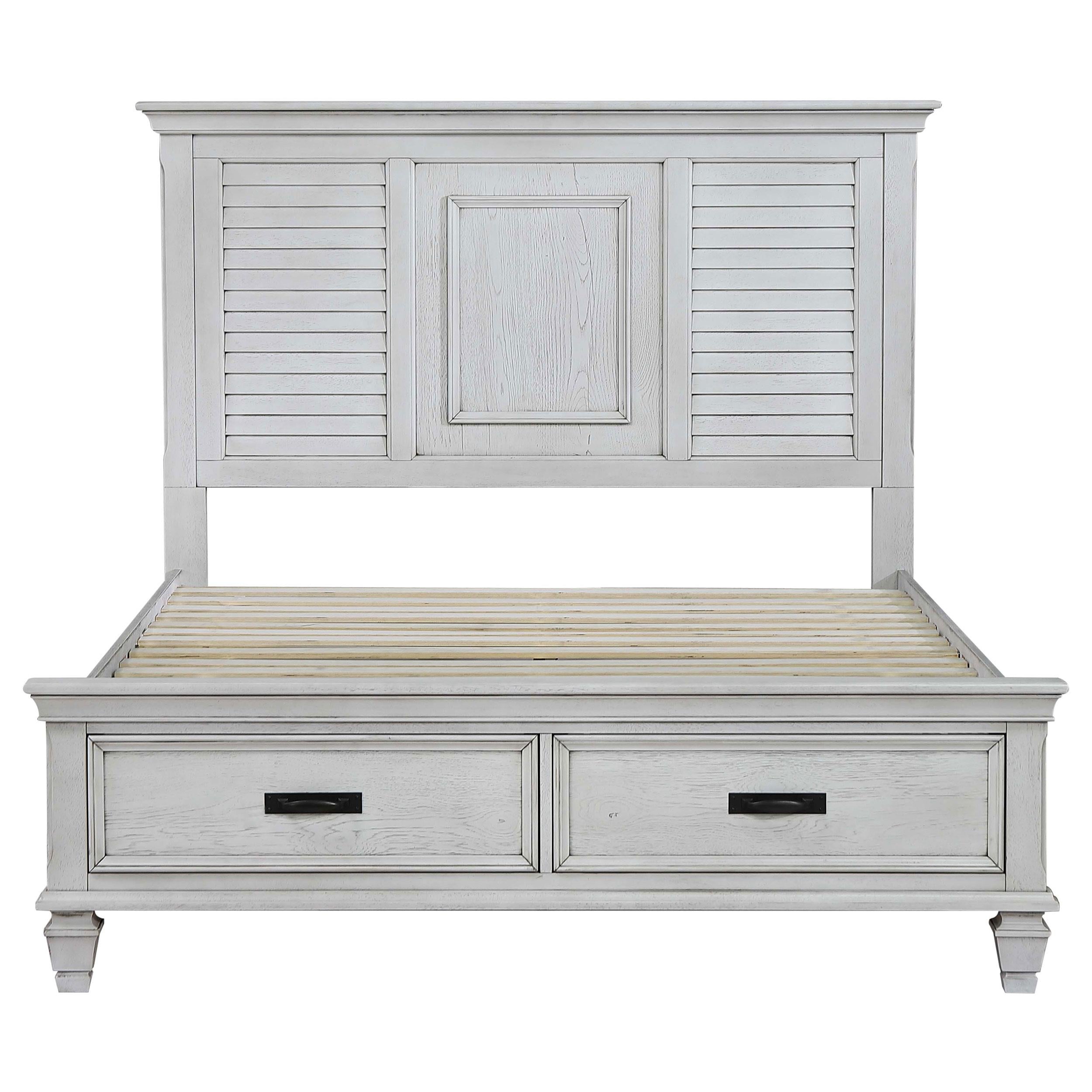 Diamond Modern Furniture COA Franco King Panel Bed with Storage 205330KE IMAGE 3