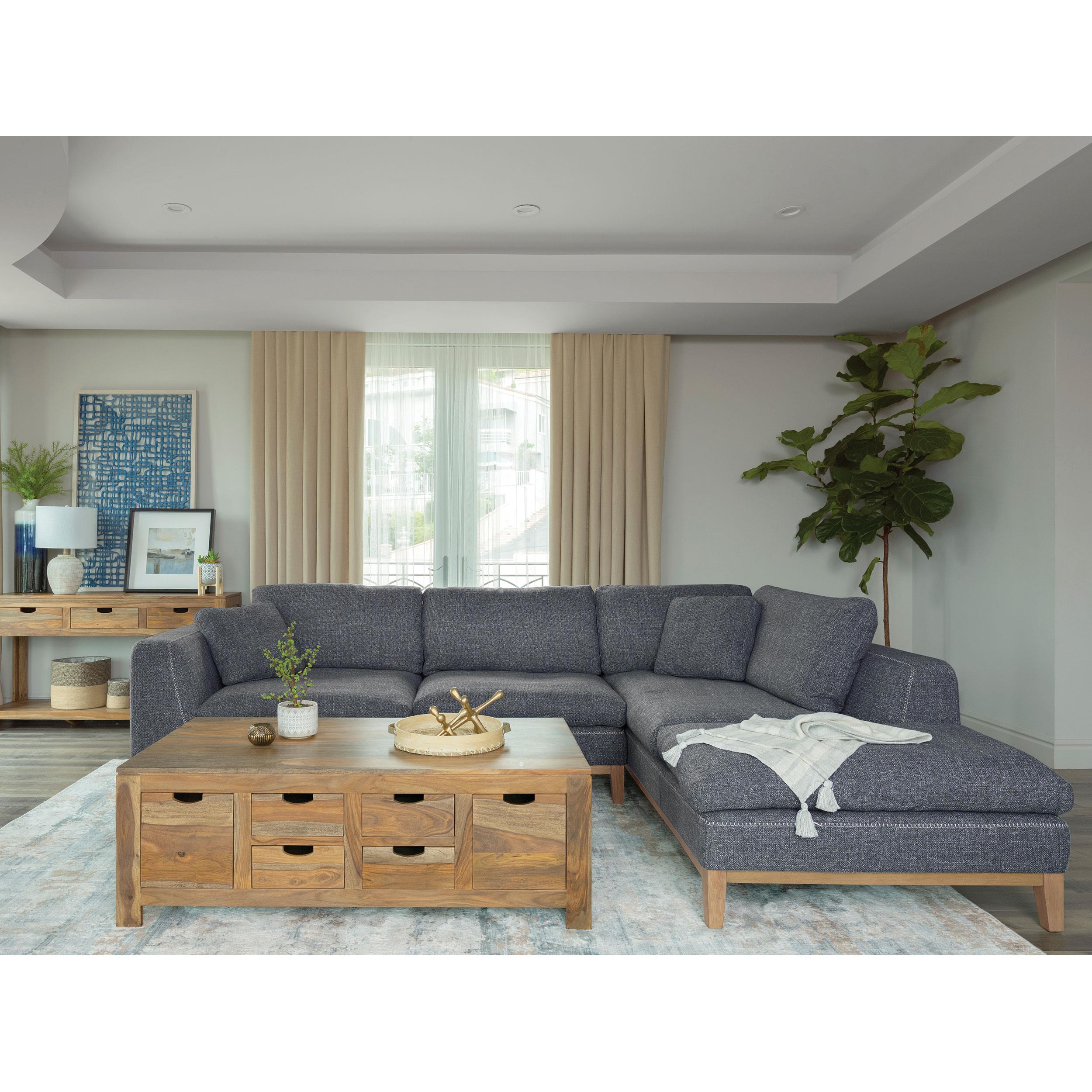 Diamond Modern Furniture COA Persia Fabric 2 pc Sectional 508857 IMAGE 5