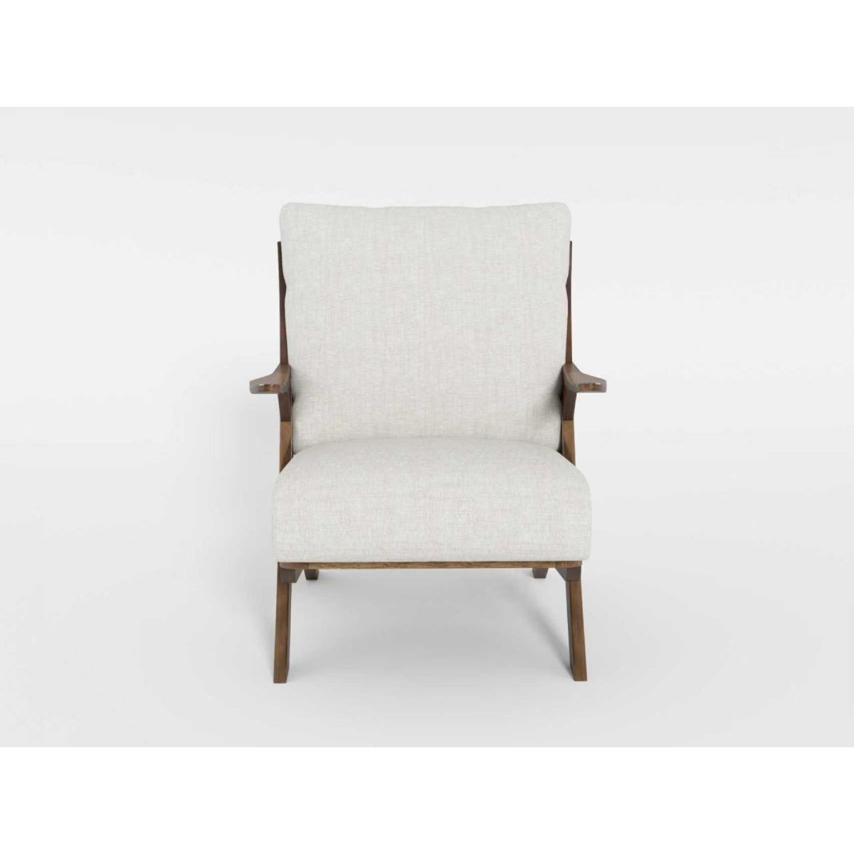 Lennox - Accent Chair - Dark Brown Frame