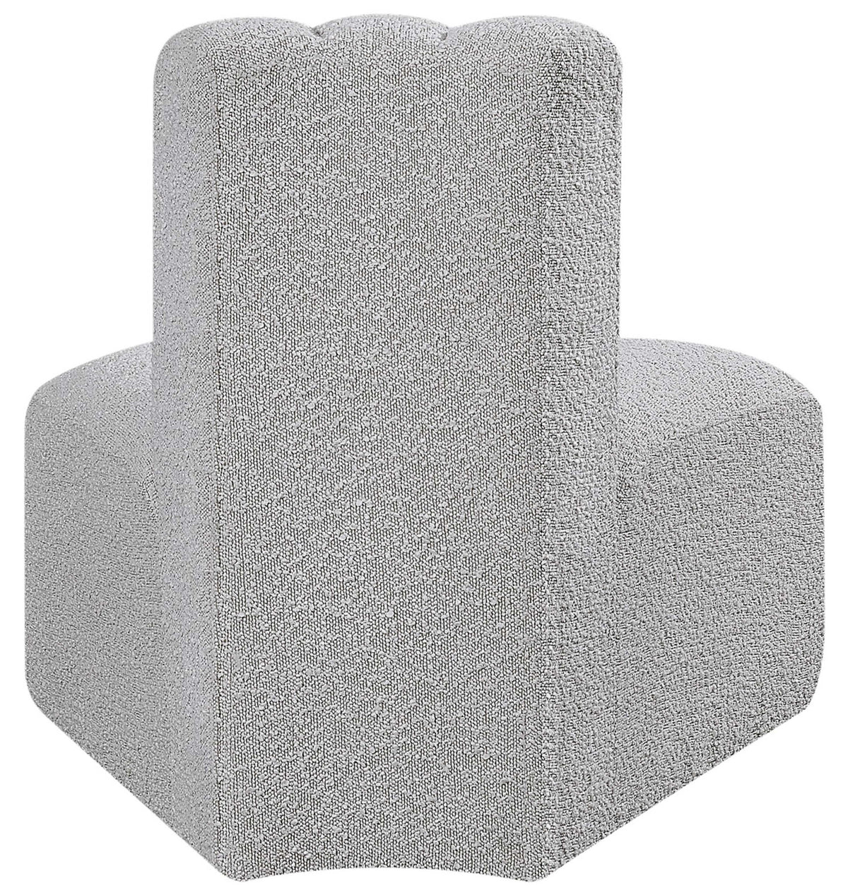 Arc - Boucle Fabric Reverse Corner