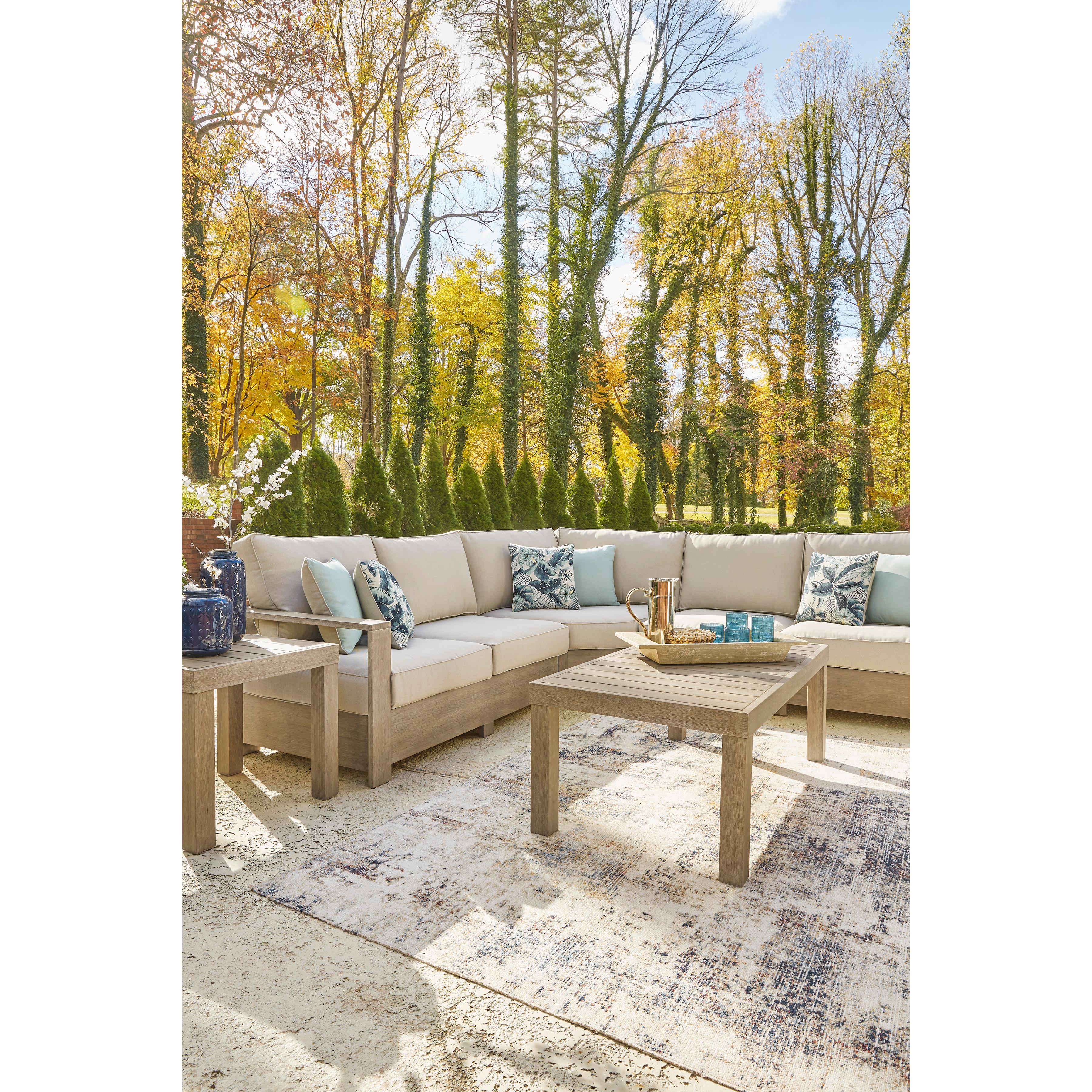 Signature Design by Ashley Silo Point P804-701 Rectangular Cocktail Table IMAGE 8