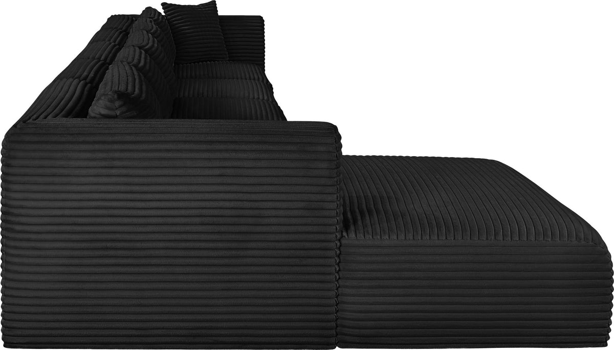 Shaggy - 5 Piece Modular Sectional With Chaise