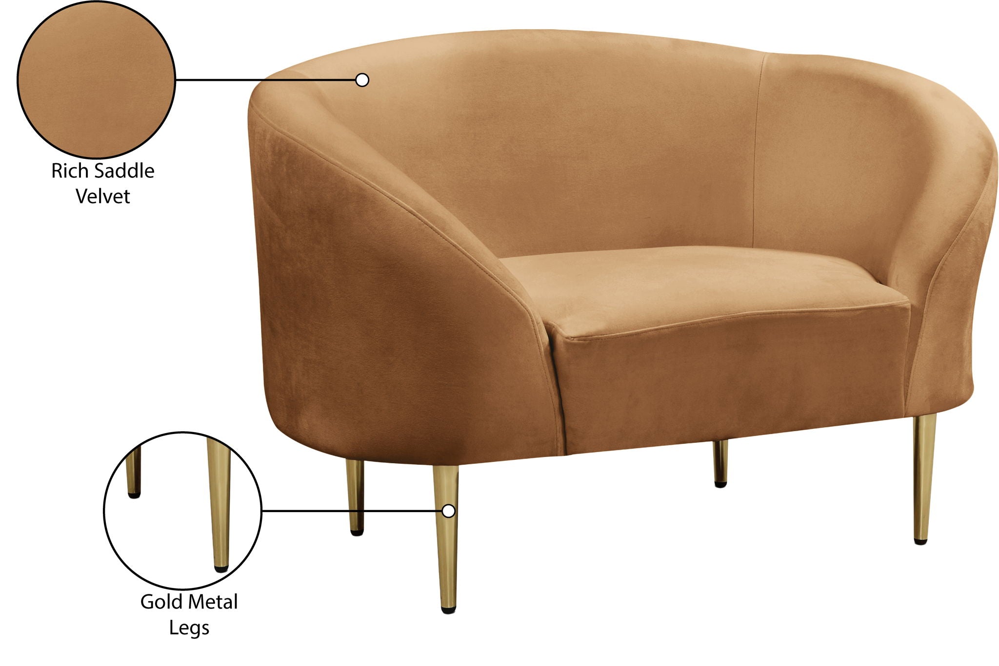 Ritz - Chair - Saddle