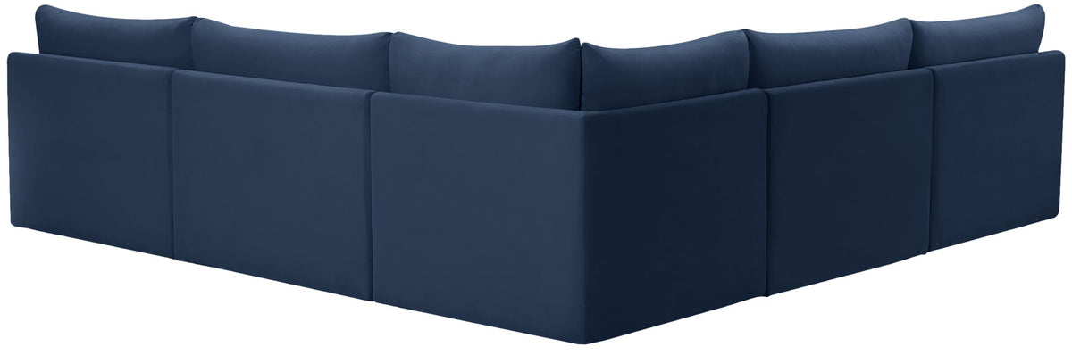 Jacob - Modular Corner Armless Sectional 5 Piece
