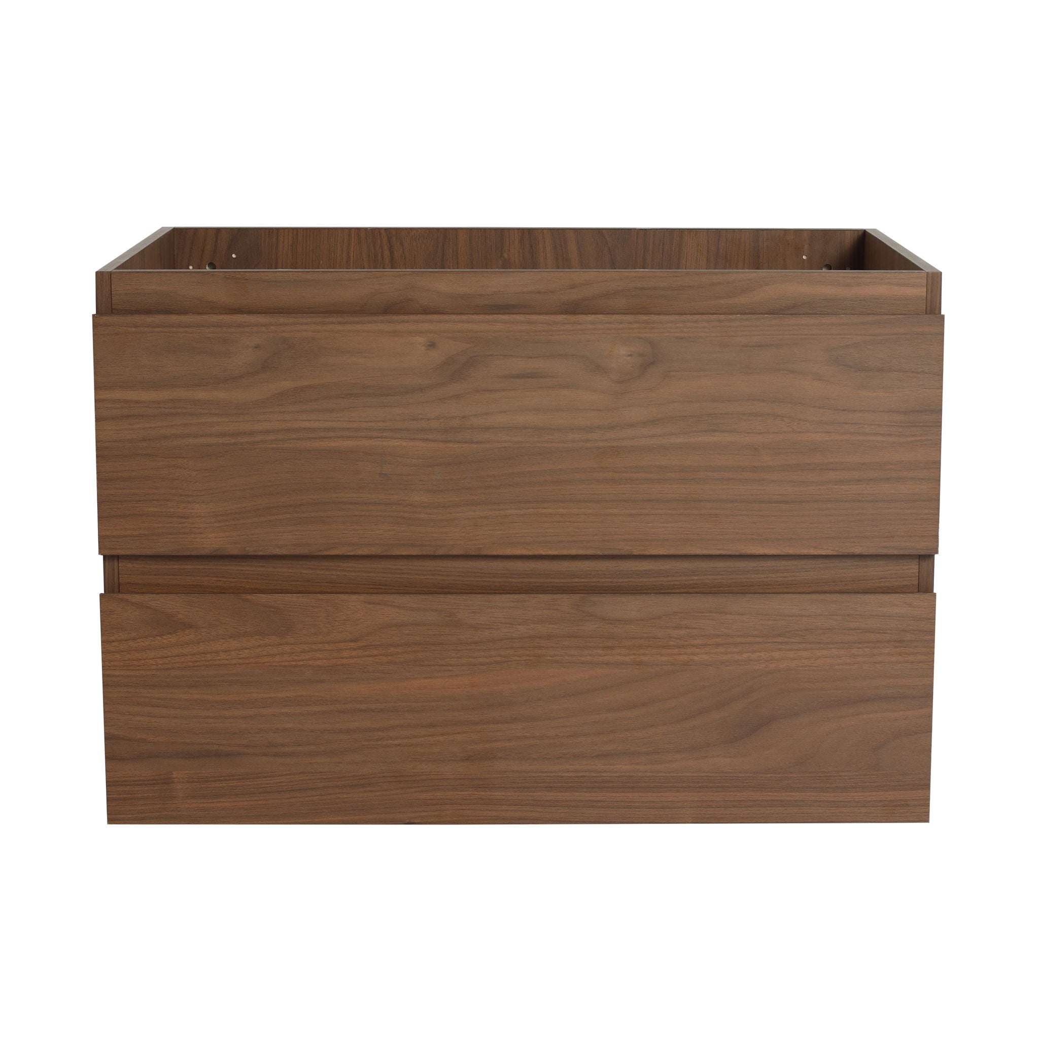 Wall Mounted Bathroom Vanity & Sink, 2 Soft Close Drawers