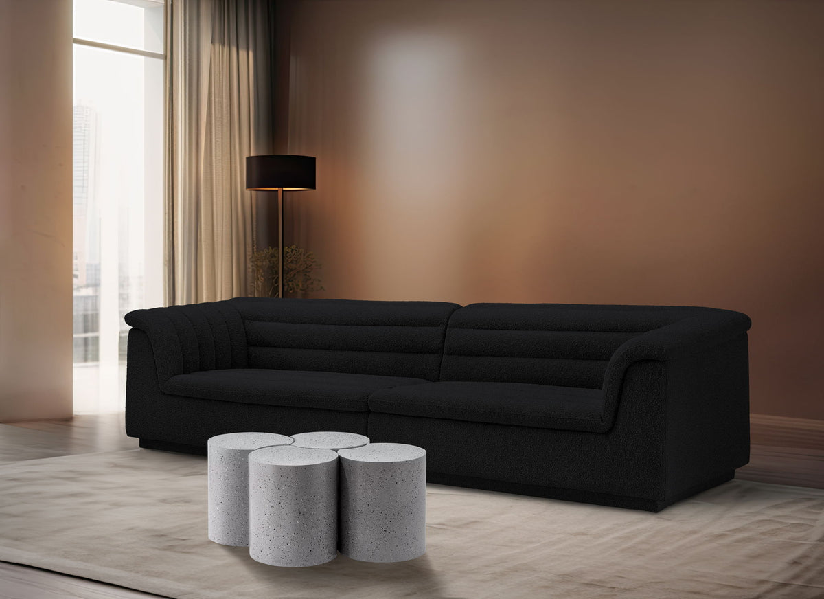 Dimple - 4 Piece Modular Coffee Table - Terazzo Finish