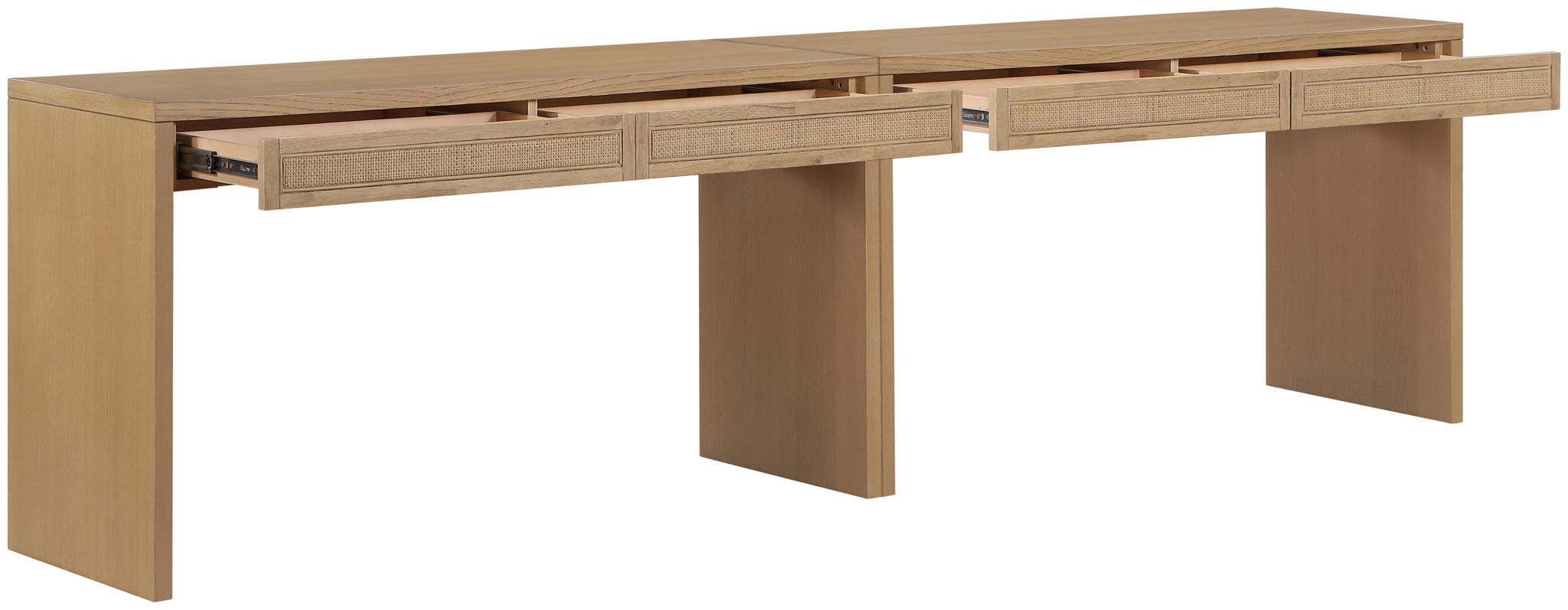 Avro - Solid Wood And Oak Veneer Desk