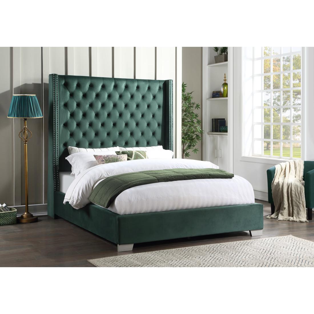 Happy Homes King Upholstered Bed HH221-K IMAGE 1