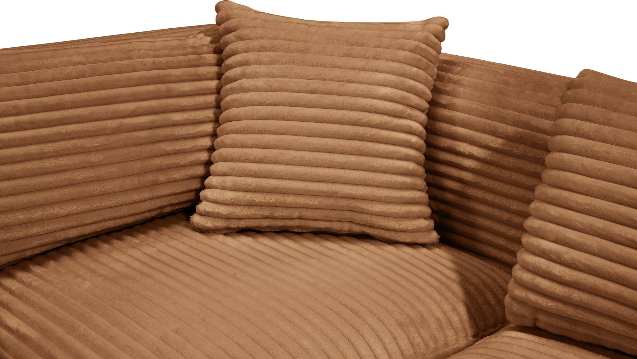 Shaggy - Fabric 8 Piece Modular U-Shaped Sectional