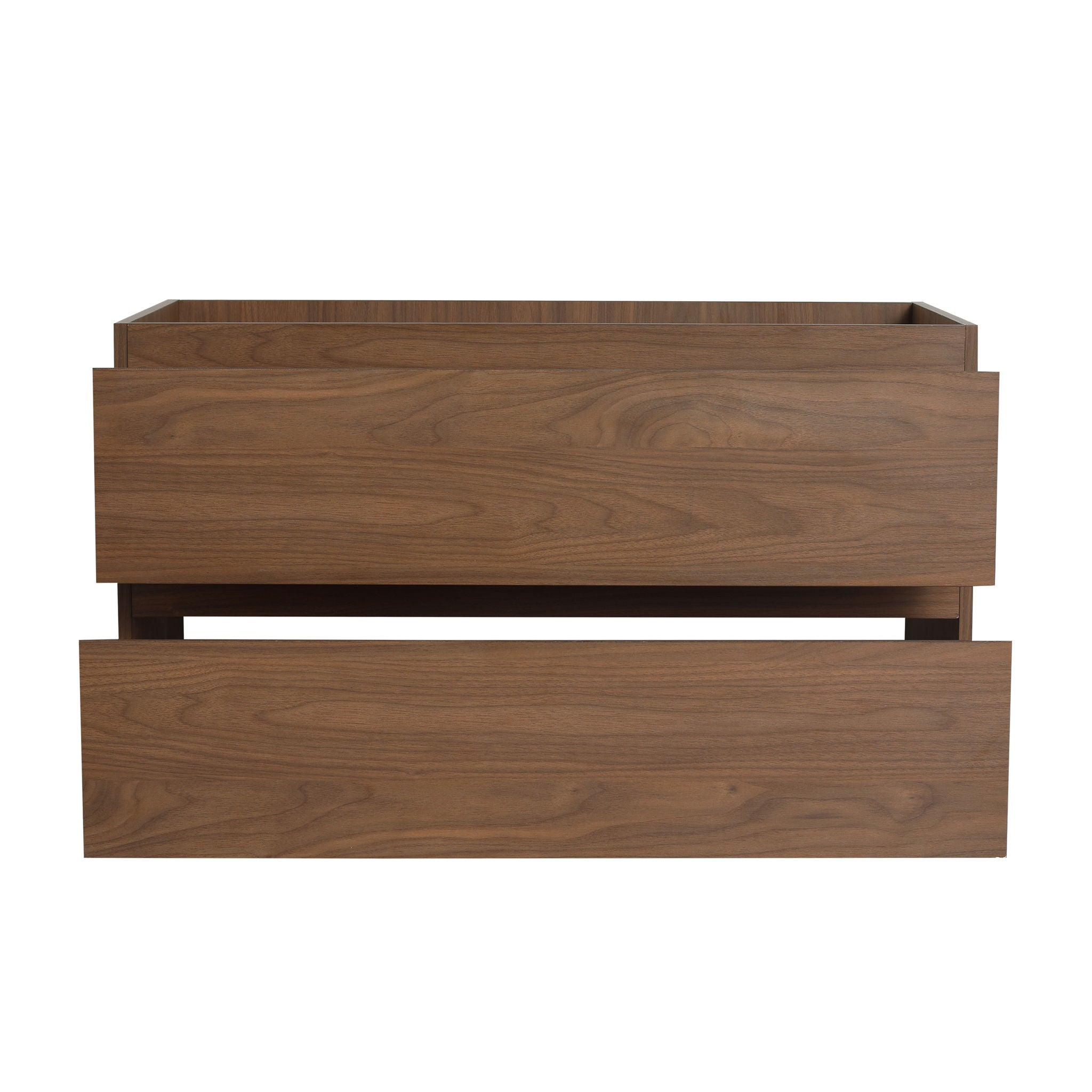Wall Mounted Bathroom Vanity & Sink, 2 Soft Close Drawers