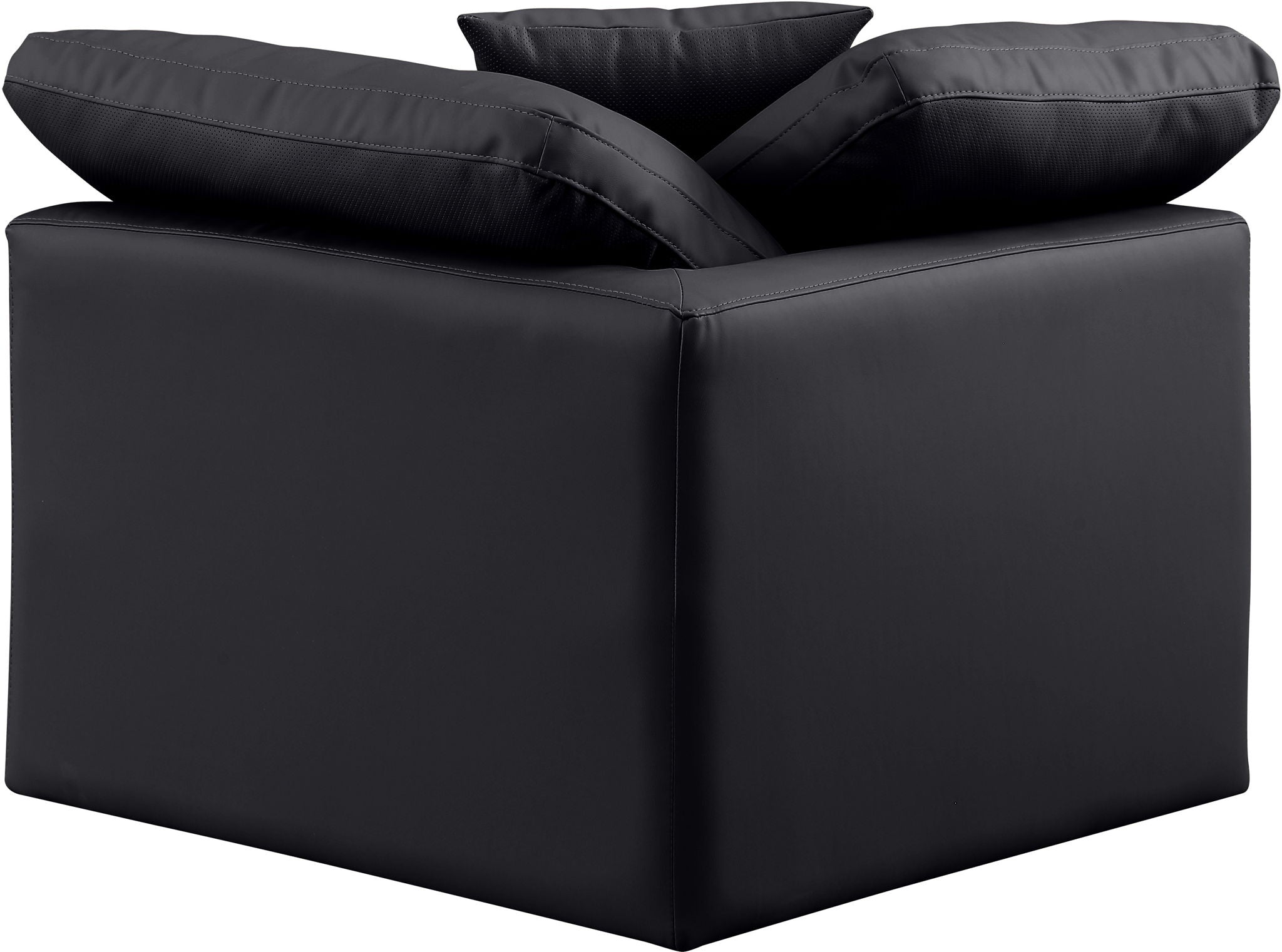 Indulge - Faux Leather Corner Chair