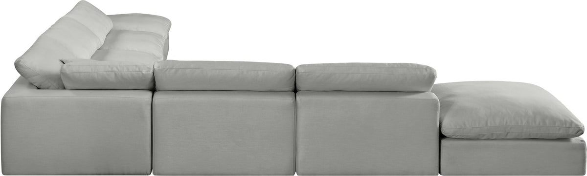 Comfy - 7 Piece Linen Modular Corner Sectional